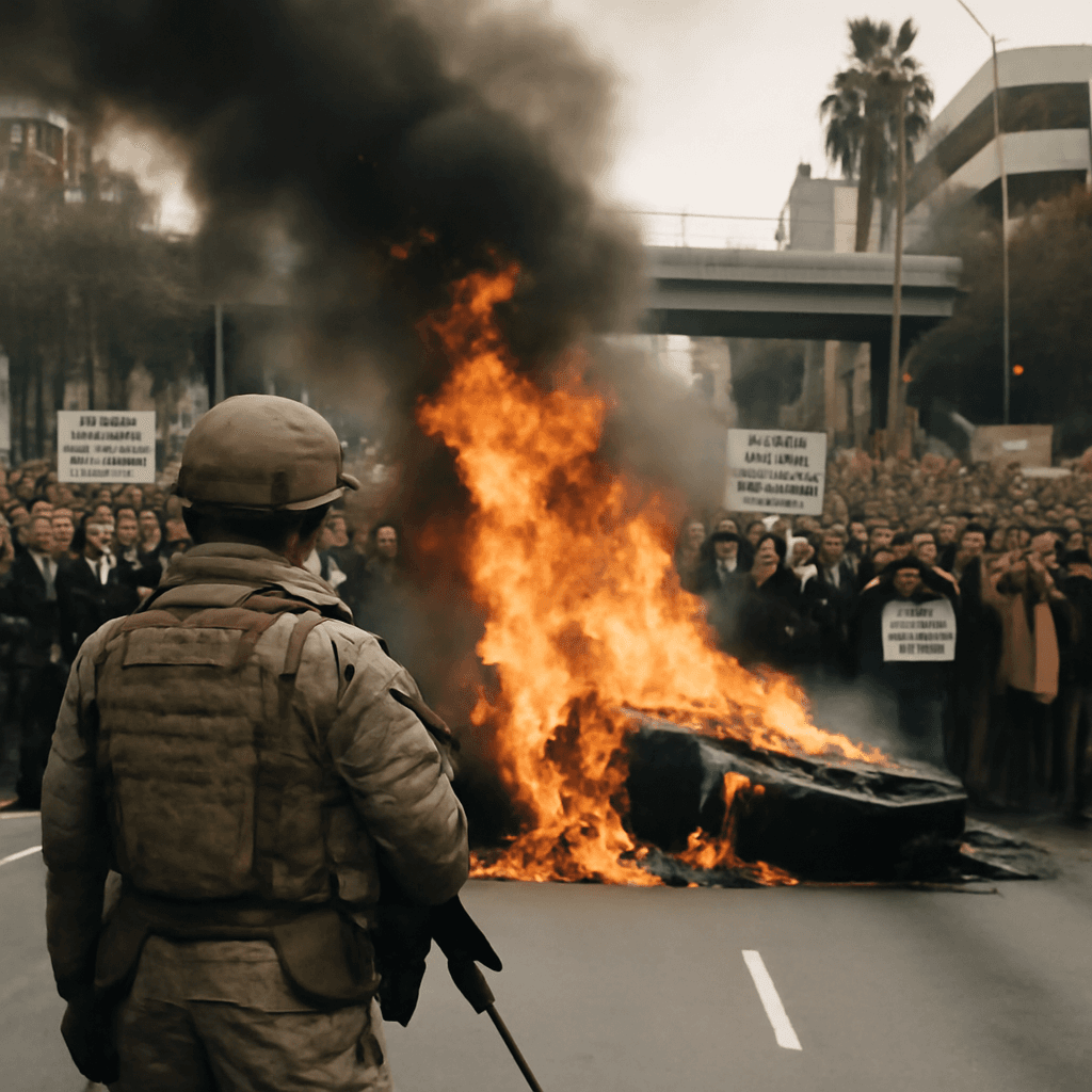 Los Angeles Protests Escalate as National Guard Deployed Amid Immigration Crackdown Los Angeles Protests Escalate as National Guard Deployed Amid Immigration Crackdown
