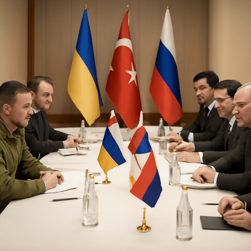 Ukraine-Russia Peace Talks Resume in Turkey Amid Rising Conflict Ukraine-Russia Peace Talks Resume in Turkey Amid Rising Conflict