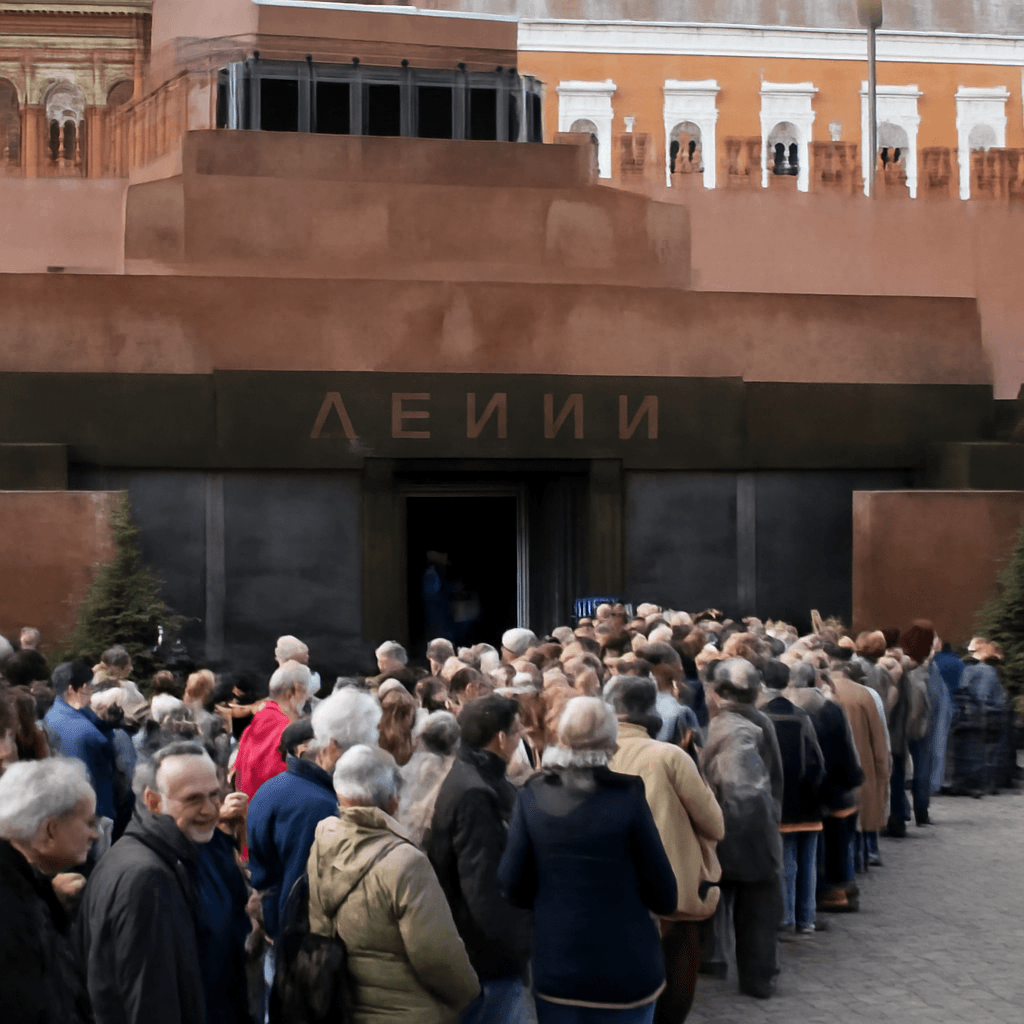 Russians Rush to Lenin’s Mausoleum Ahead of Closure Until 2027 Russians Rush to Lenin’s Mausoleum Ahead of Closure Until 2027