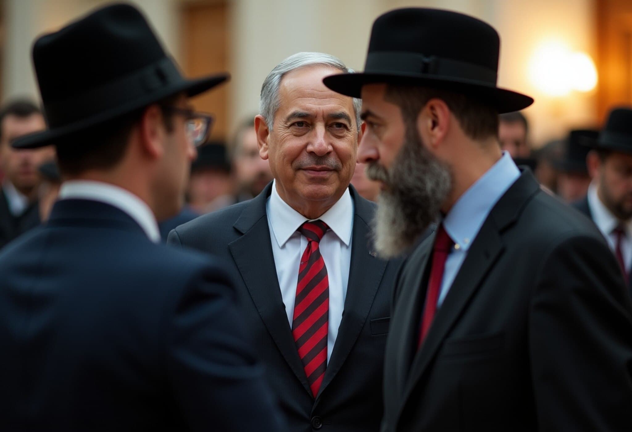 Netanyahu’s Coalition Shaken as Ultra-Orthodox Party Quits Over Draft Law Netanyahu’s Coalition Shaken as Ultra-Orthodox Party Quits Over Draft Law
