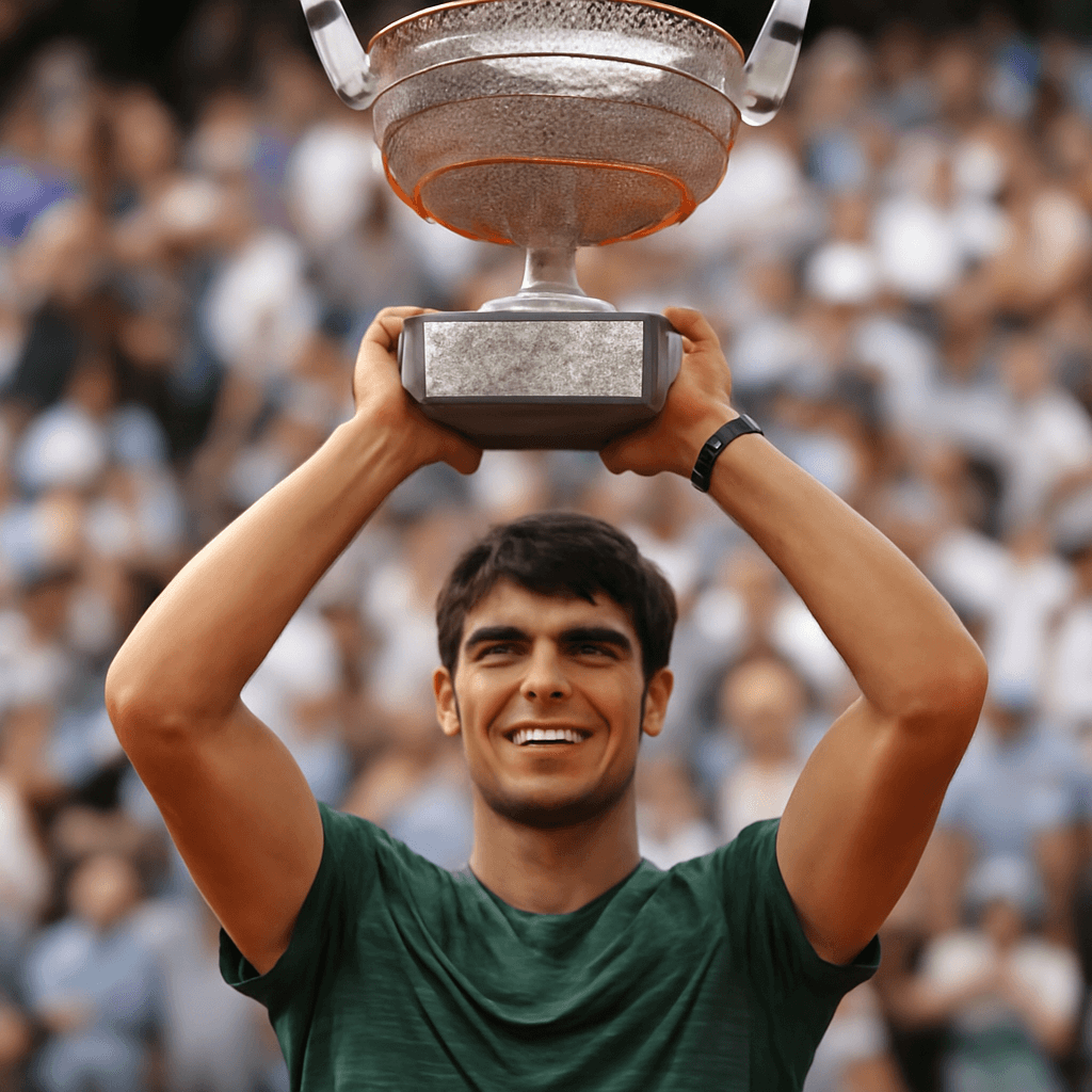 Alcaraz Triumphs in Marathon French Open Final After Saving 3 Match Points Alcaraz Triumphs in Marathon French Open Final After Saving 3 Match Points
