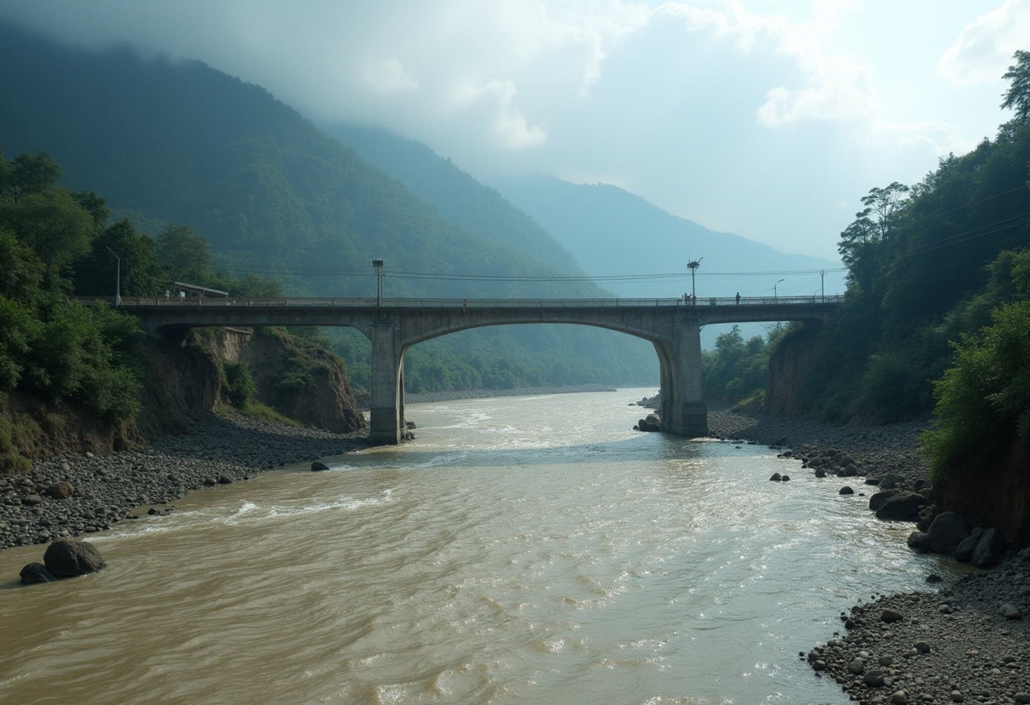 Flash Floods Destroy Nepal-China Friendship Bridge, Causing Fatalities and Devastation Flash Floods Destroy Nepal-China Friendship Bridge, Causing Fatalities and Devastation