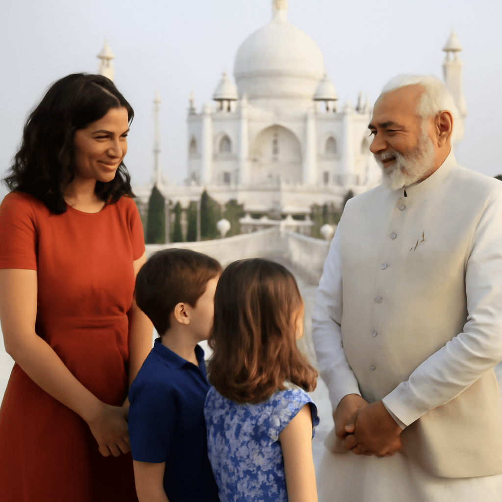 Usha Vance Recalls Memorable Visit to India and Meeting with PM Modi Usha Vance Recalls Memorable Visit to India and Meeting with PM Modi