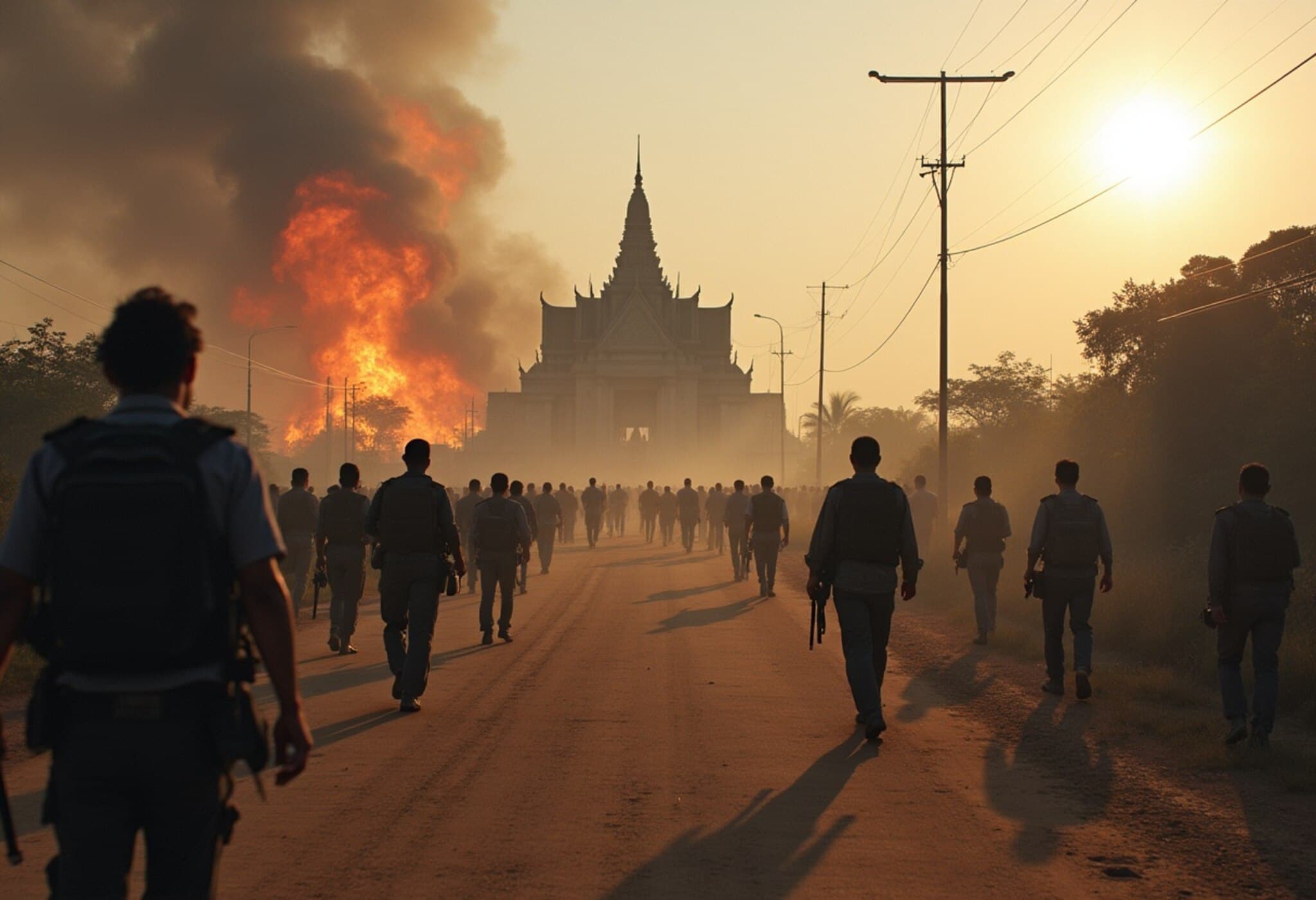 Cambodia-Thailand Border Conflict Escalates: Ceasefire Talks Rise Amid Heavy Fighting Cambodia-Thailand Border Conflict Escalates: Ceasefire Talks Rise Amid Heavy Fighting