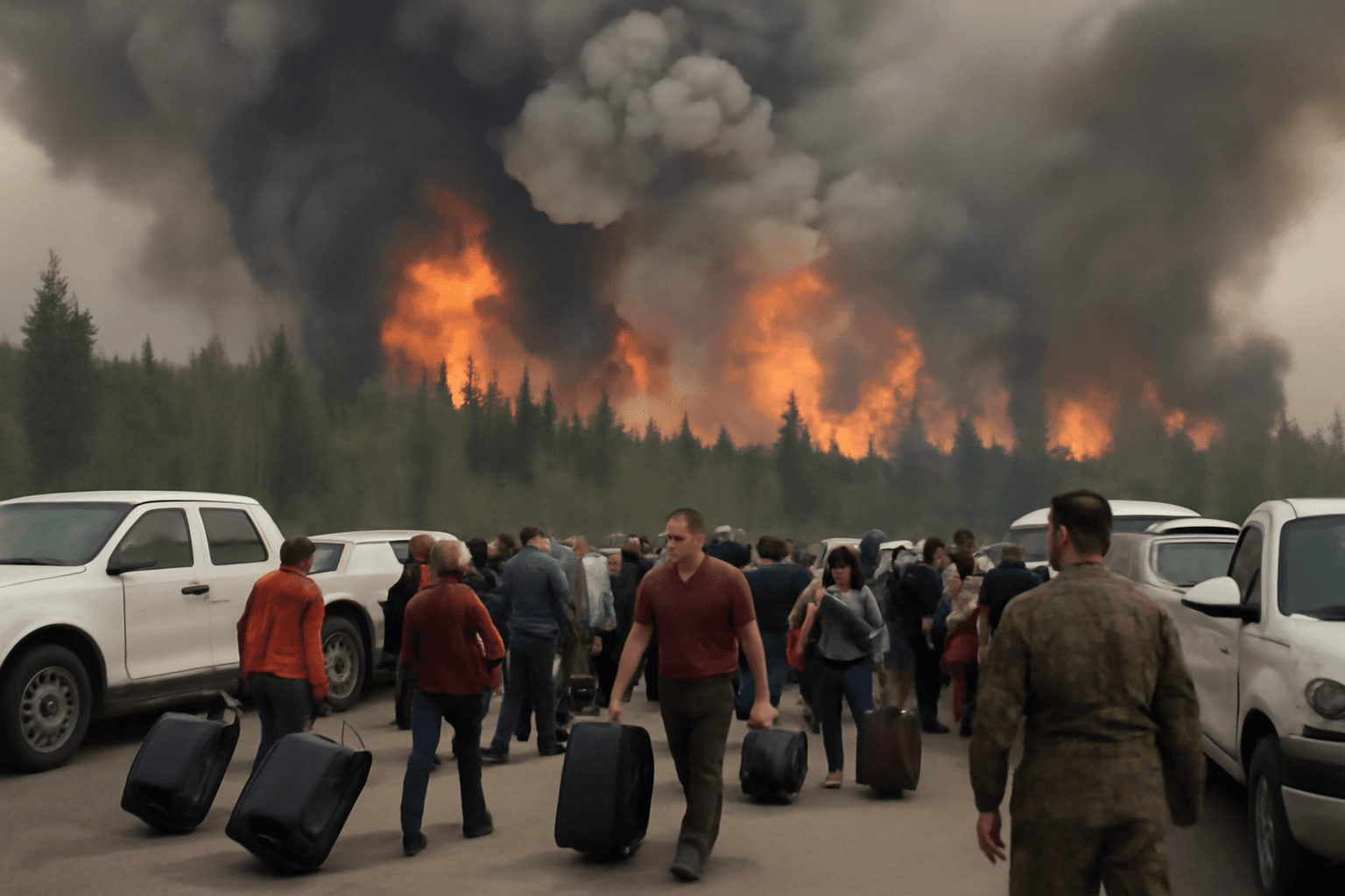 Over 17,000 Evacuated as Manitoba Declares State of Emergency Amid Wildfires Over 17,000 Evacuated as Manitoba Declares State of Emergency Amid Wildfires