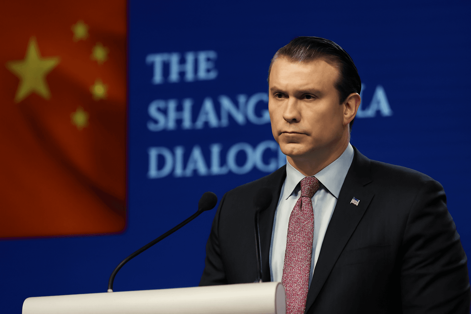 US Defense Chief Warns of Imminent China Threat at Singapore Security Forum US Defense Chief Warns of Imminent China Threat at Singapore Security Forum