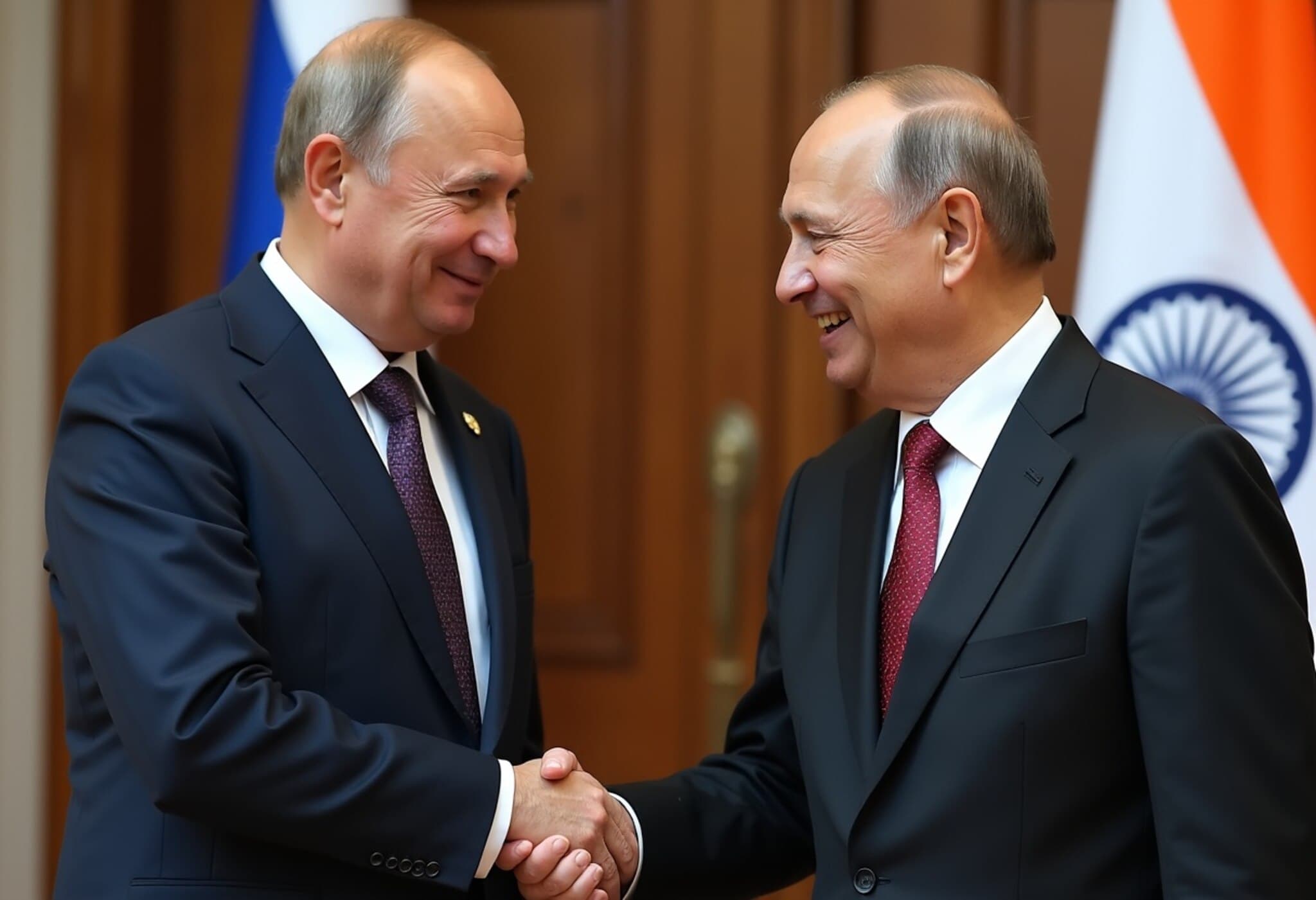 Indian External Affairs Minister Jaishankar Meets Putin Amid Rising US Tariff Pressures Indian External Affairs Minister Jaishankar Meets Putin Amid Rising US Tariff Pressures