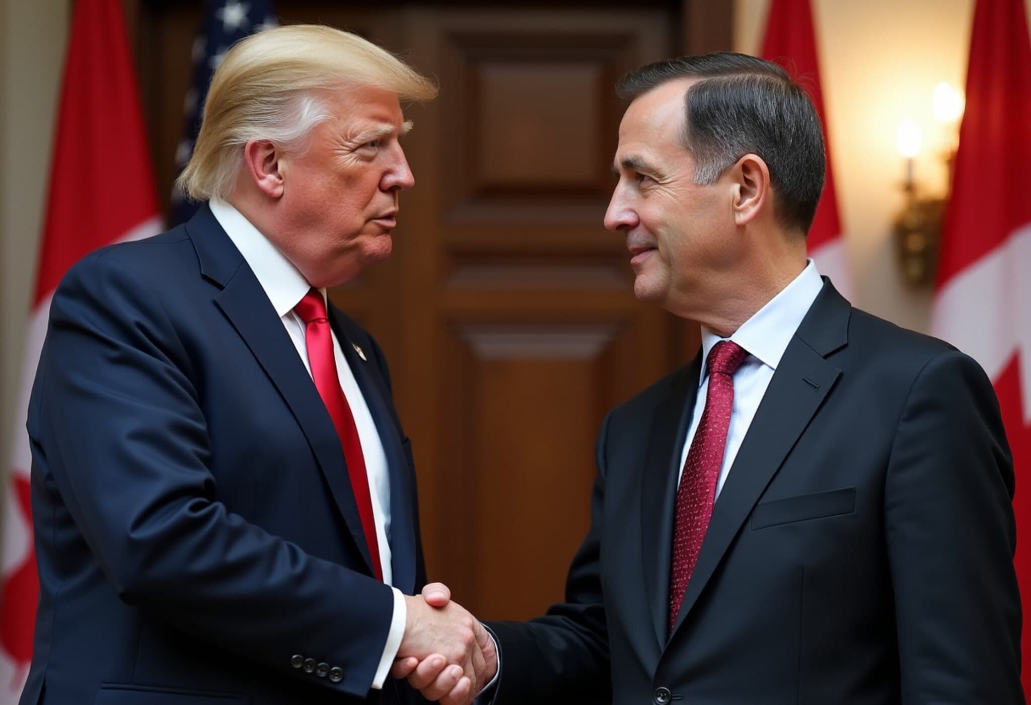 Trump and Canadian PM Carney to Discuss Tariff Dispute Amid Trade Tensions Trump and Canadian PM Carney to Discuss Tariff Dispute Amid Trade Tensions