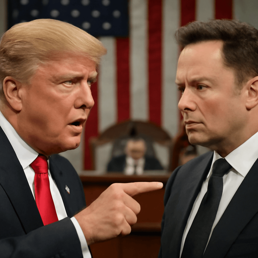Trump and Elon Musk Clash Over Government Contracts and Legislative Priorities Trump and Elon Musk Clash Over Government Contracts and Legislative Priorities