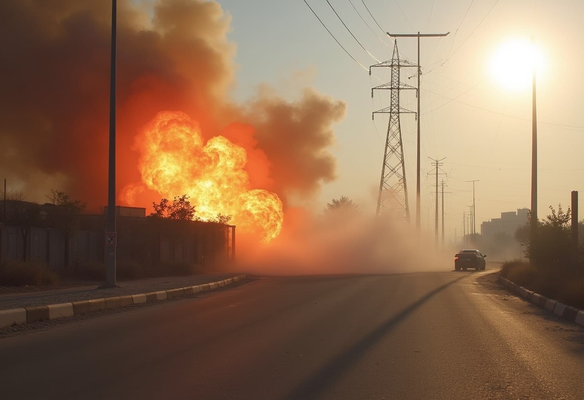 Dashcam Captures Iranian Missile Striking Israeli City Ashdod Amid Escalating Conflict Dashcam Captures Iranian Missile Striking Israeli City Ashdod Amid Escalating Conflict