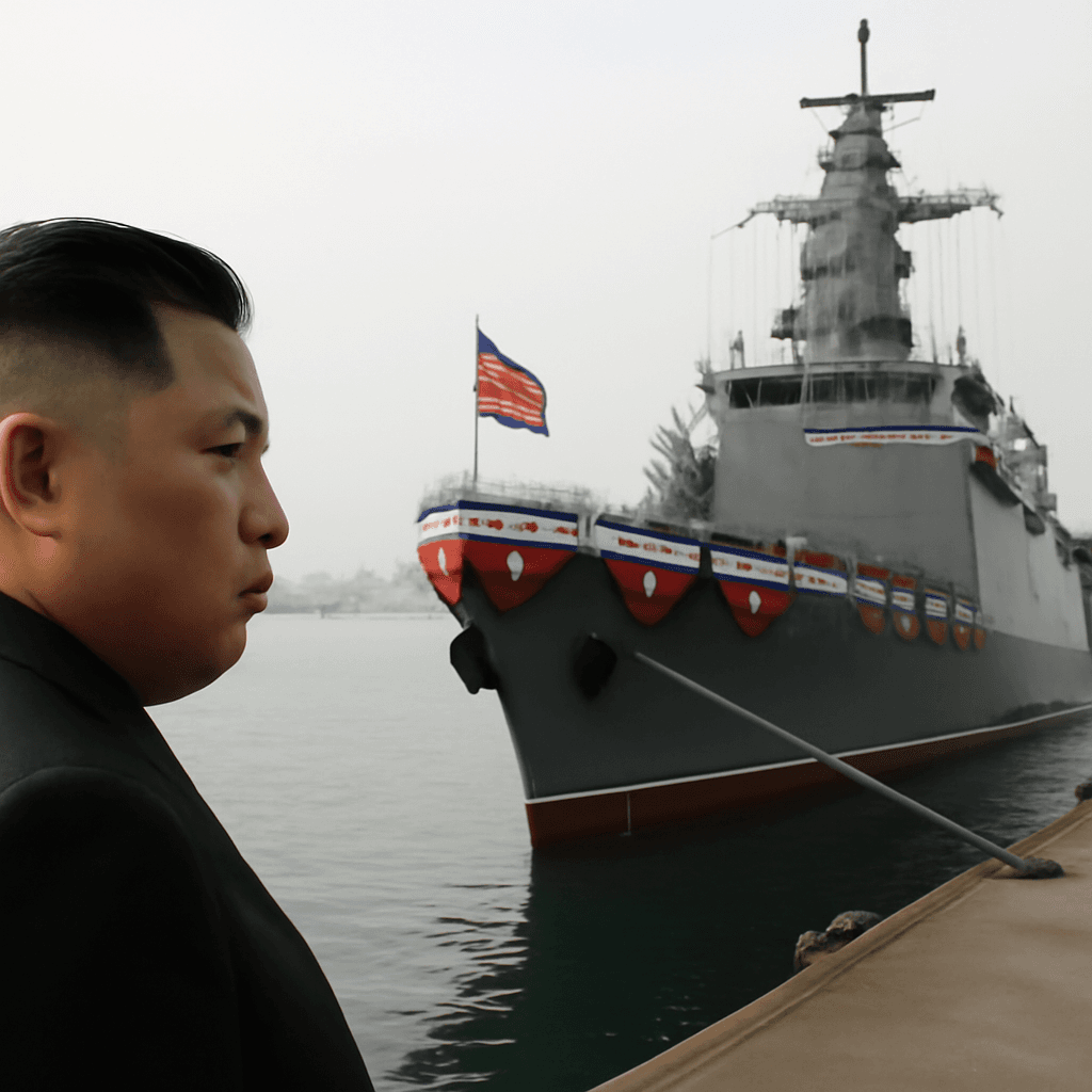 North Korea Relaunches Damaged Kang Kon Destroyer Amid Controversy North Korea Relaunches Damaged Kang Kon Destroyer Amid Controversy
