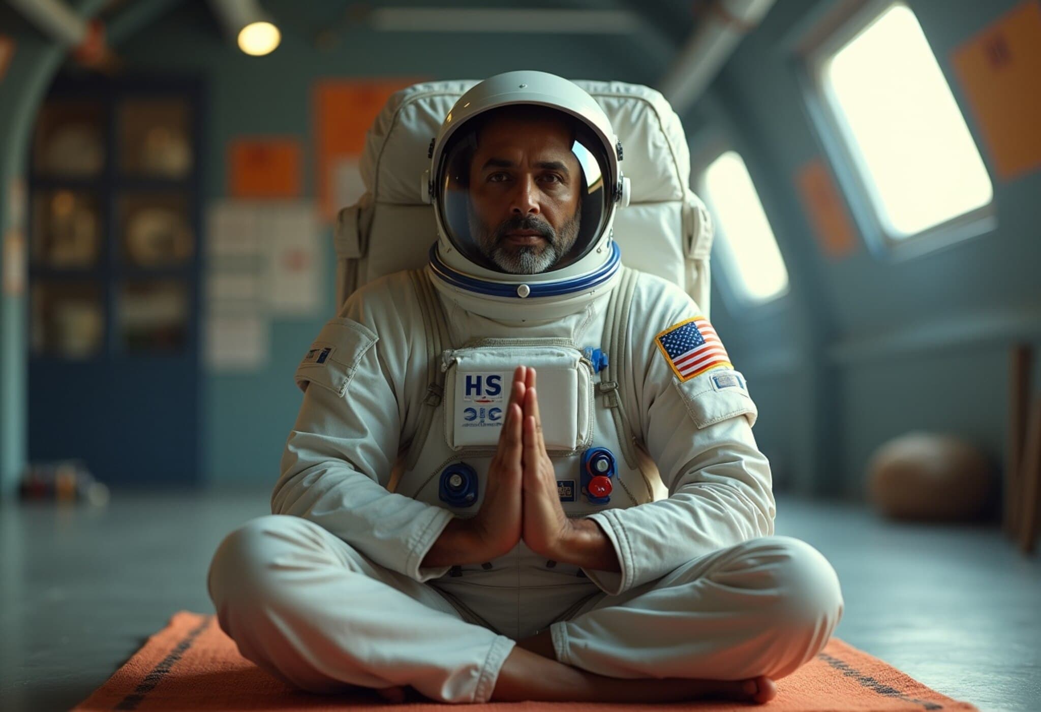 Rakesh Sharma: The World’s First ‘Antariksh Yogi’ Practicing Yoga in Space Rakesh Sharma: The World’s First ‘Antariksh Yogi’ Practicing Yoga in Space