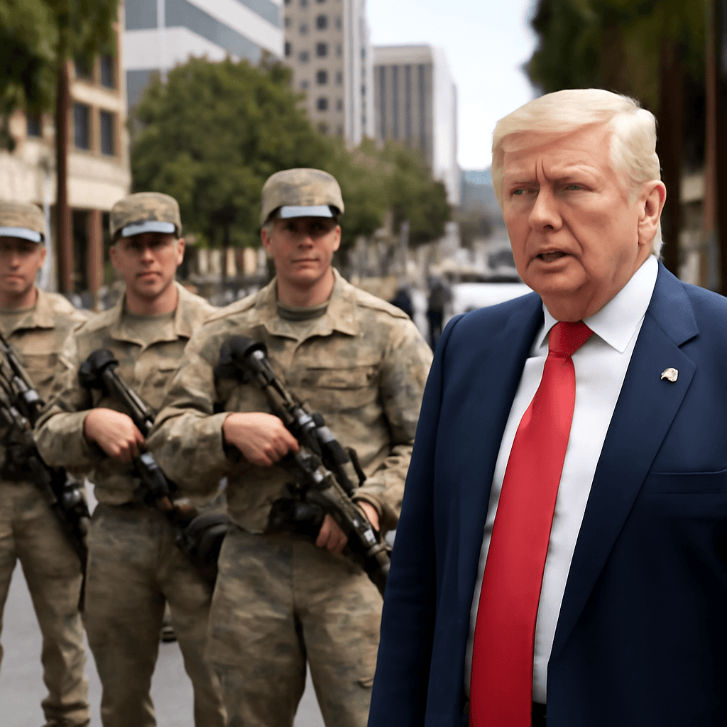 Trump Praises National Guard in LA, Bans Masks Amid Immigration Raid Protests Trump Praises National Guard in LA, Bans Masks Amid Immigration Raid Protests
