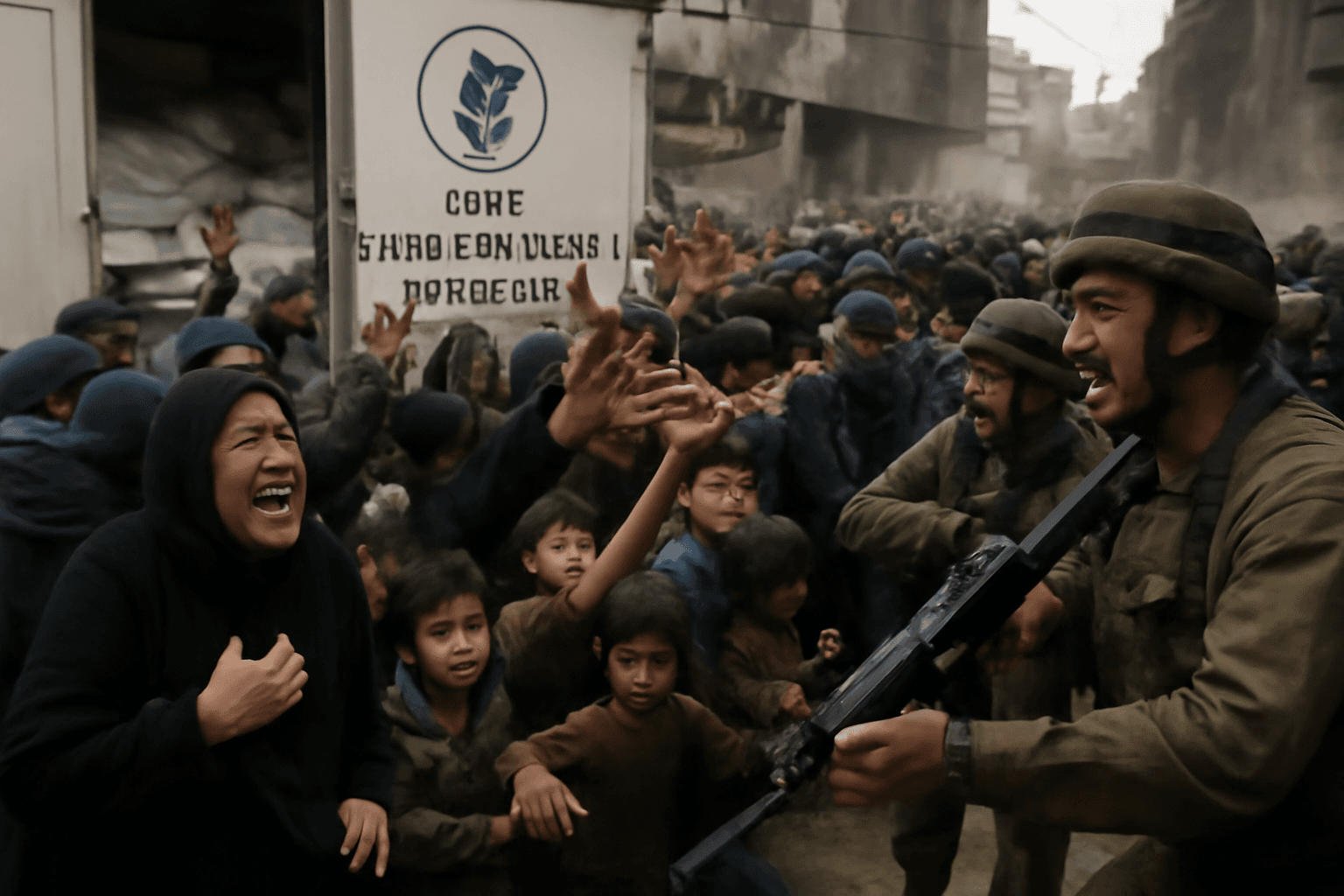 Chaos Erupts at Gaza Food Distribution Sites Amid Aid Shortages Chaos Erupts at Gaza Food Distribution Sites Amid Aid Shortages