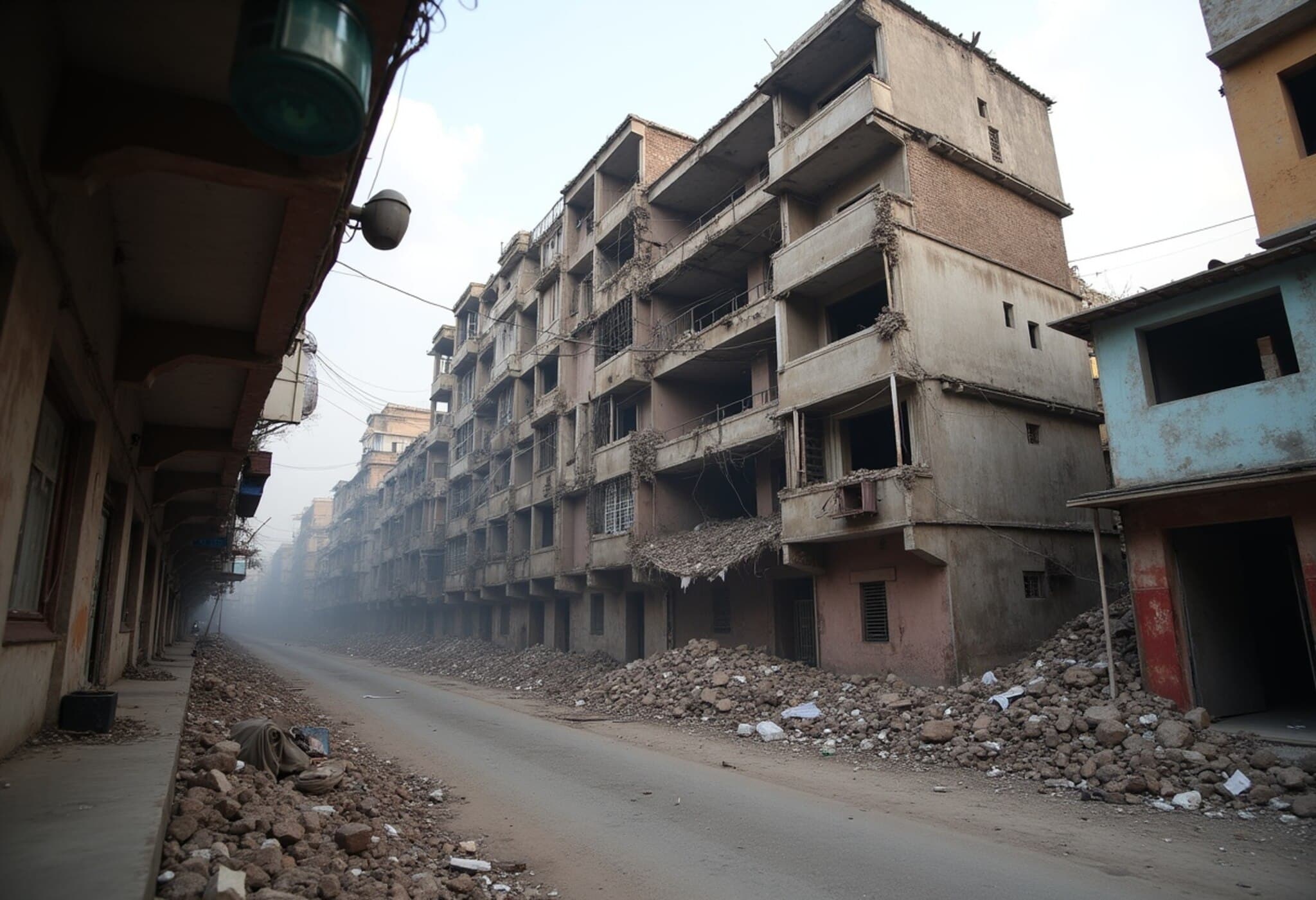 Karachi Building Collapse Kills 16; Authorities Blame Residents Amid Rescue Efforts Karachi Building Collapse Kills 16; Authorities Blame Residents Amid Rescue Efforts