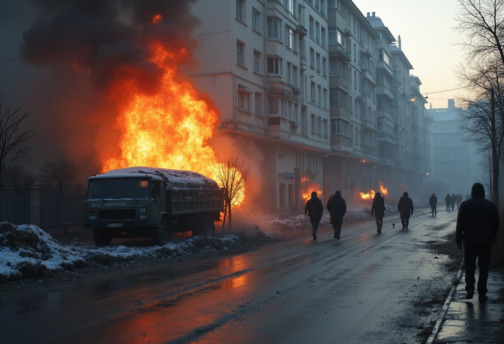 Deadly Russian Drone and Missile Strikes Target Kyiv Residential Areas Deadly Russian Drone and Missile Strikes Target Kyiv Residential Areas