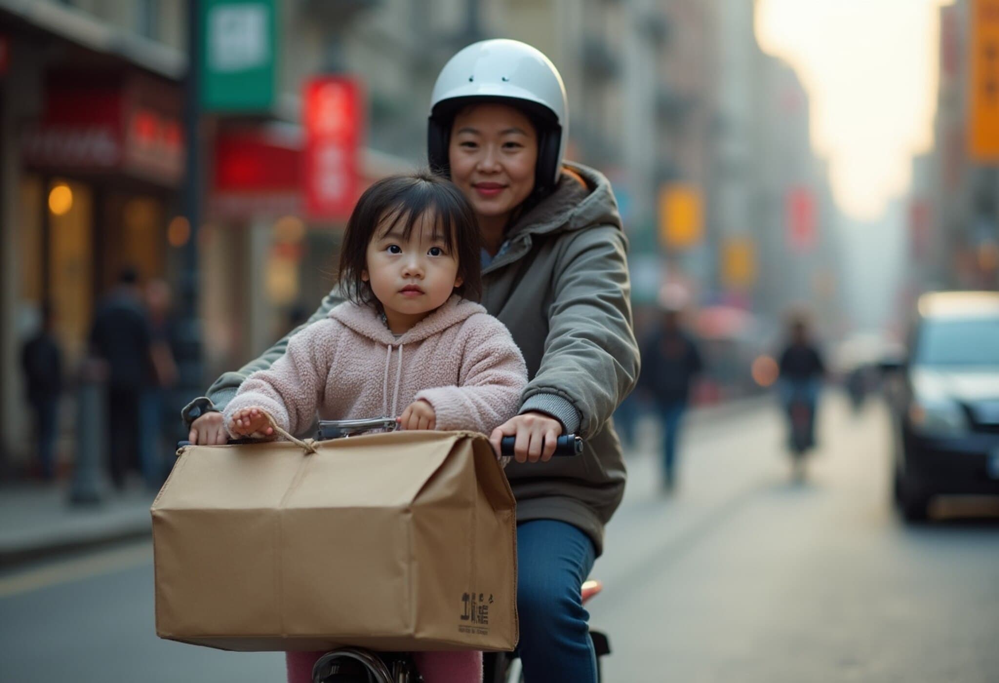 Chinese Mother Delivers Food with Sick Daughter in Courier Box Amid Healthcare Struggles Chinese Mother Delivers Food with Sick Daughter in Courier Box Amid Healthcare Struggles