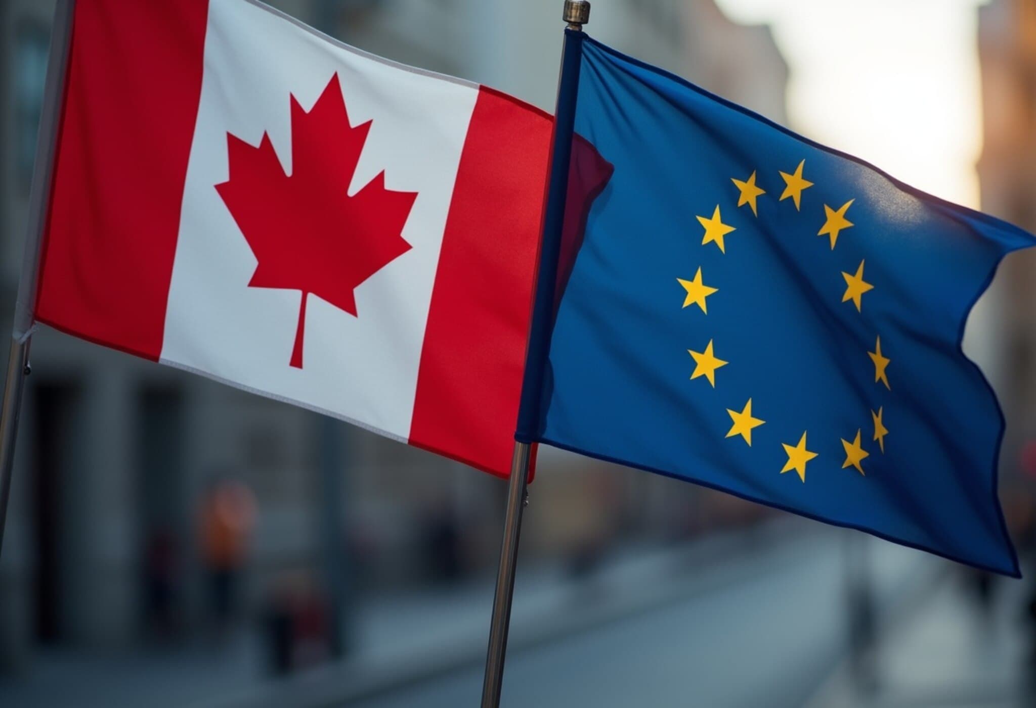 EU and Canada Sign Landmark Transatlantic Security Pact Amid US Tensions EU and Canada Sign Landmark Transatlantic Security Pact Amid US Tensions