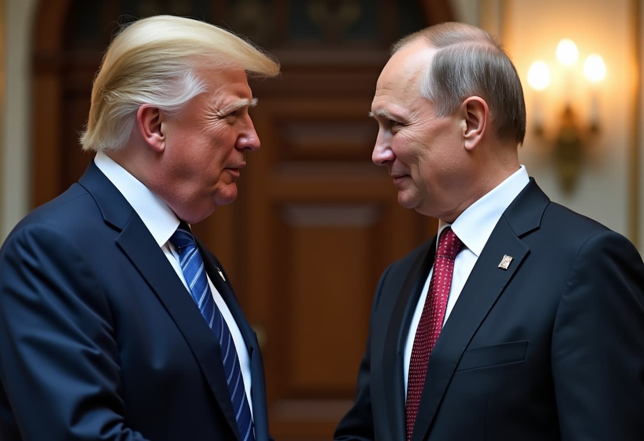 Trump Warns Putin of Severe Consequences if Ukraine War Continues Ahead of Alaska Summit Trump Warns Putin of Severe Consequences if Ukraine War Continues Ahead of Alaska Summit