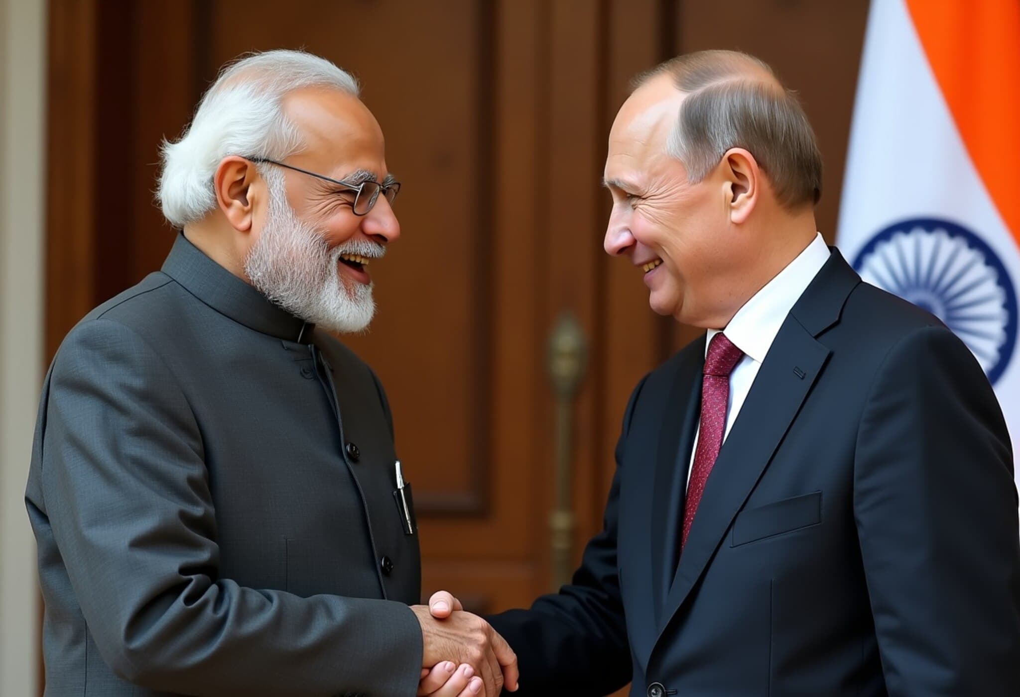 Modi Reaffirms India-Russia Strategic Partnership Amid US Tariff Pressures Modi Reaffirms India-Russia Strategic Partnership Amid US Tariff Pressures
