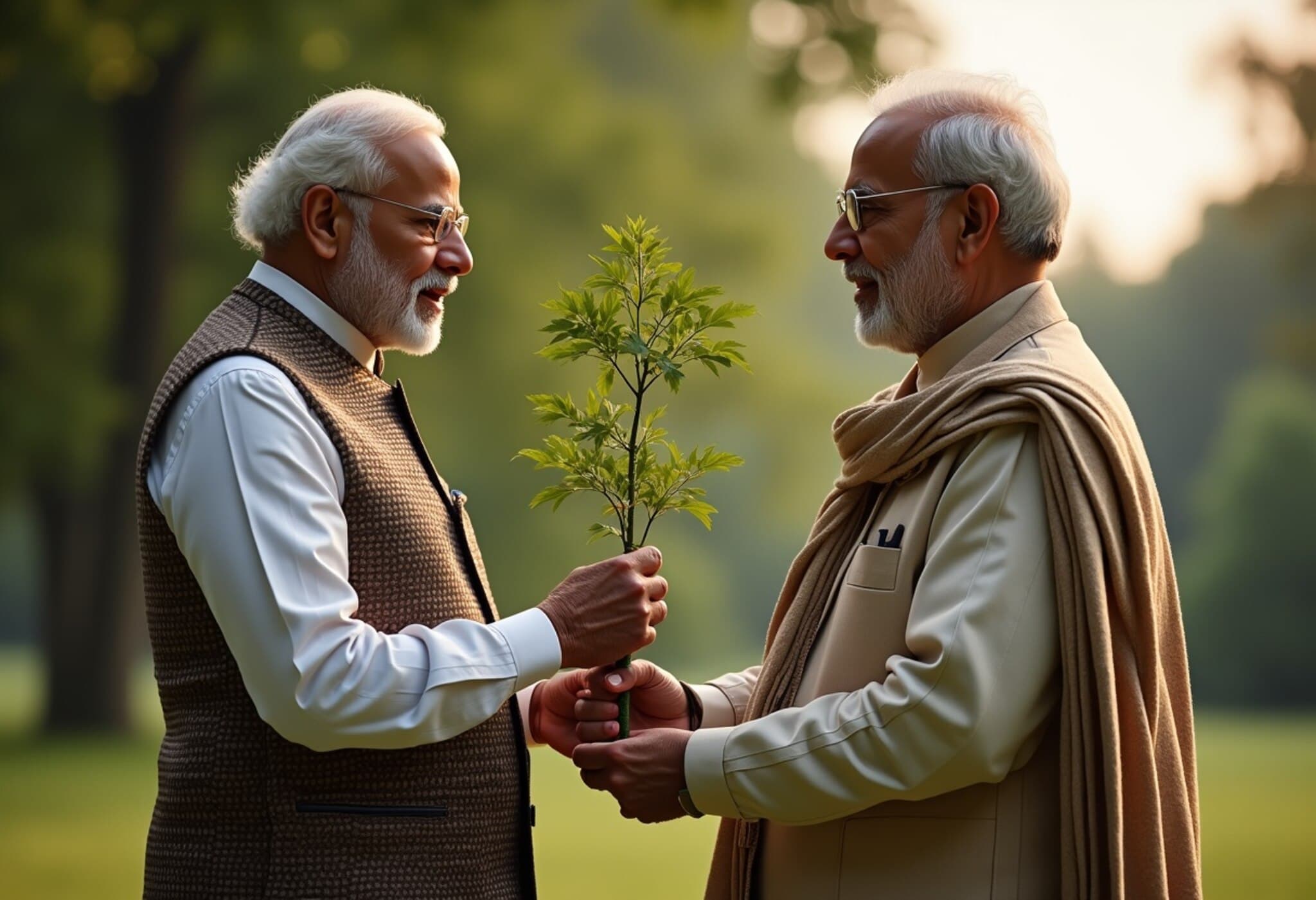 PM Modi Gifts Tree Sapling to King Charles III, Boosting India-UK Green Ties PM Modi Gifts Tree Sapling to King Charles III, Boosting India-UK Green Ties