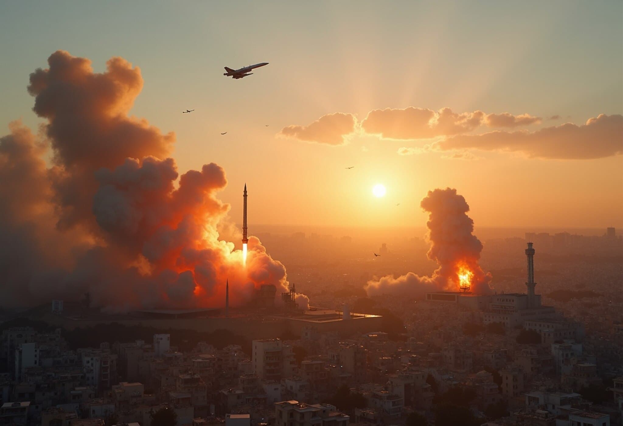 Israel Warns Iran 'Tehran Will Burn' After Intense Missile Strikes Israel Warns Iran 'Tehran Will Burn' After Intense Missile Strikes