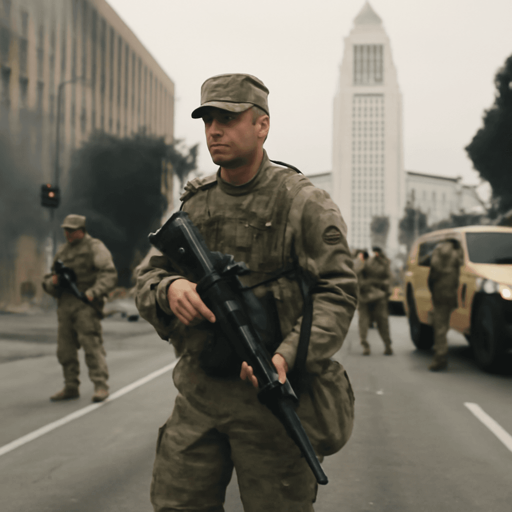 US National Guard Mobilized in Los Angeles Amid Rising Unrest US National Guard Mobilized in Los Angeles Amid Rising Unrest