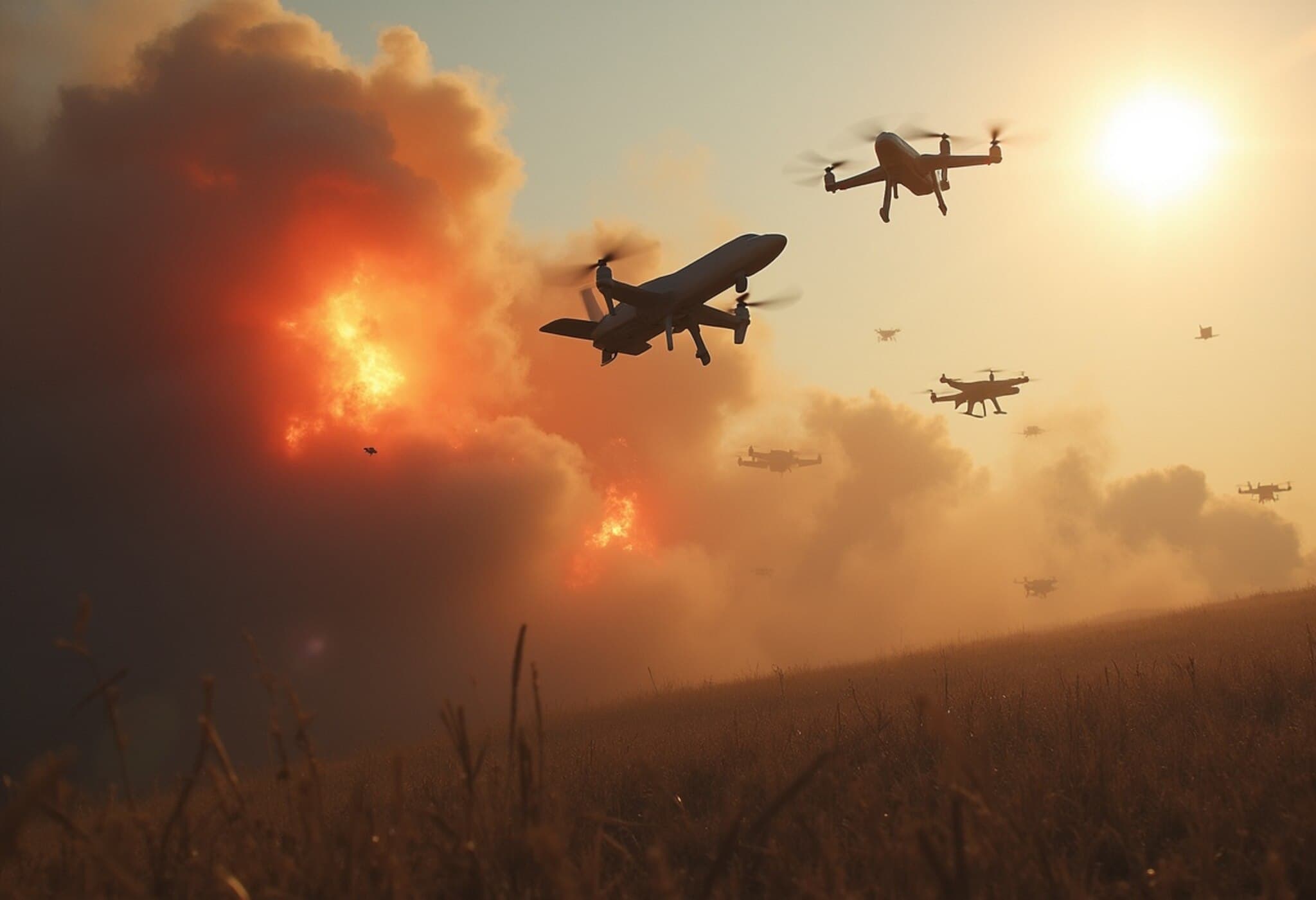 Russia Launches Unprecedented Drone and Missile Barrage on Ukraine Amid Rising Tensions Russia Launches Unprecedented Drone and Missile Barrage on Ukraine Amid Rising Tensions