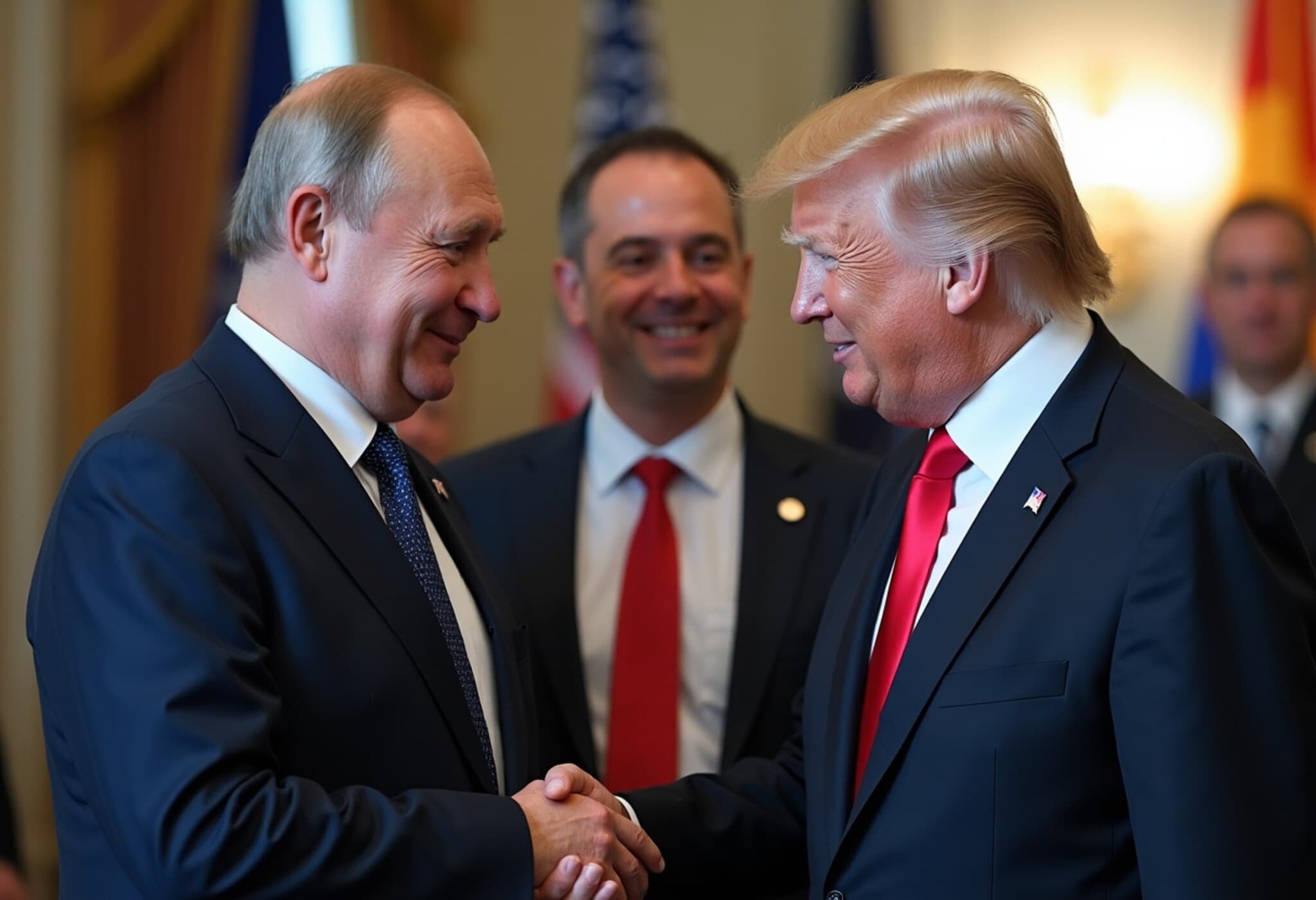 Putin Sidesteps Ceasefire Demand, Defuses Sanction Threats at Alaska Summit Putin Sidesteps Ceasefire Demand, Defuses Sanction Threats at Alaska Summit