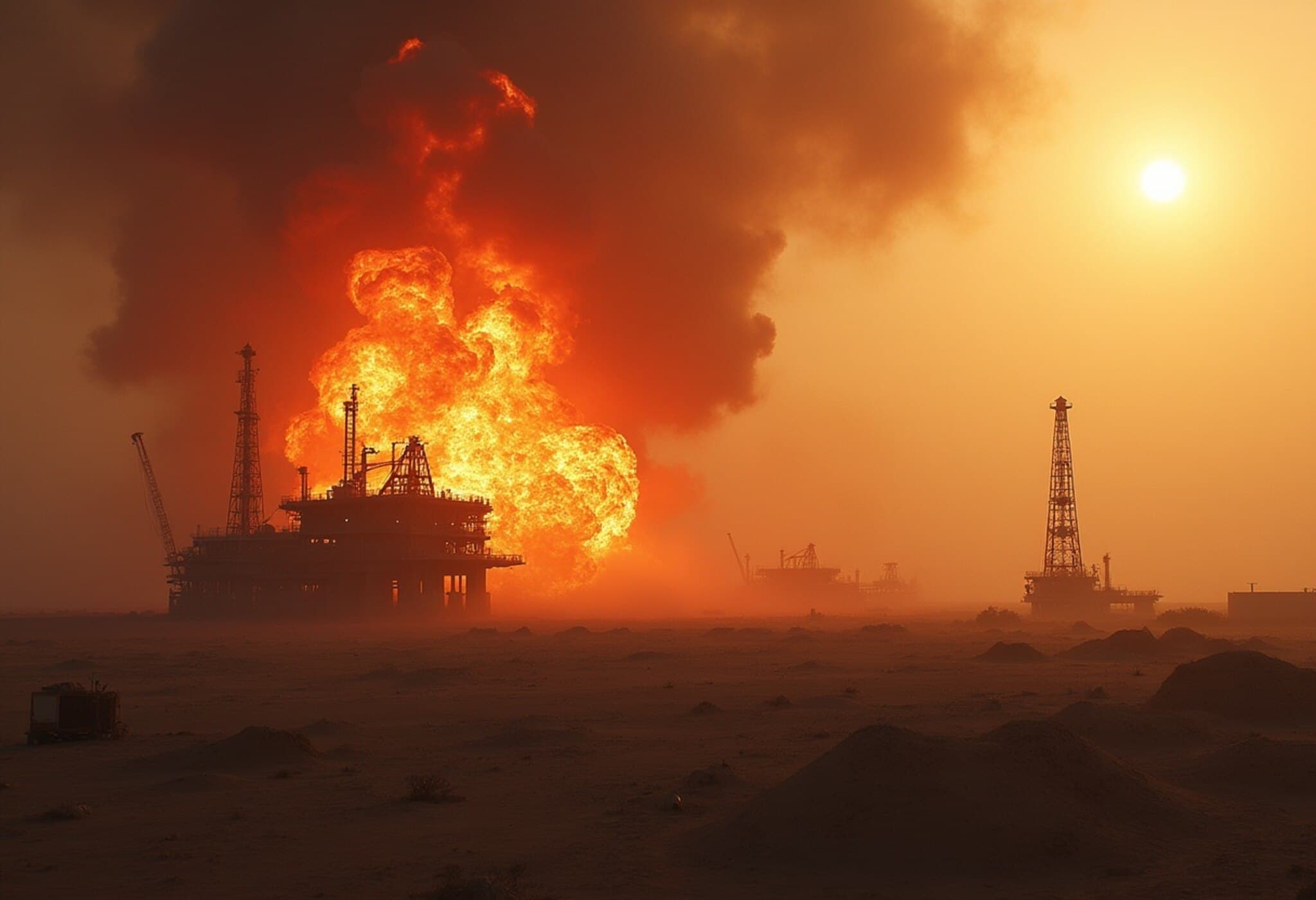 Explosion Triggers Halt at Sarsang Oilfield in Iraqi Kurdistan: No Casualties Reported Explosion Triggers Halt at Sarsang Oilfield in Iraqi Kurdistan: No Casualties Reported