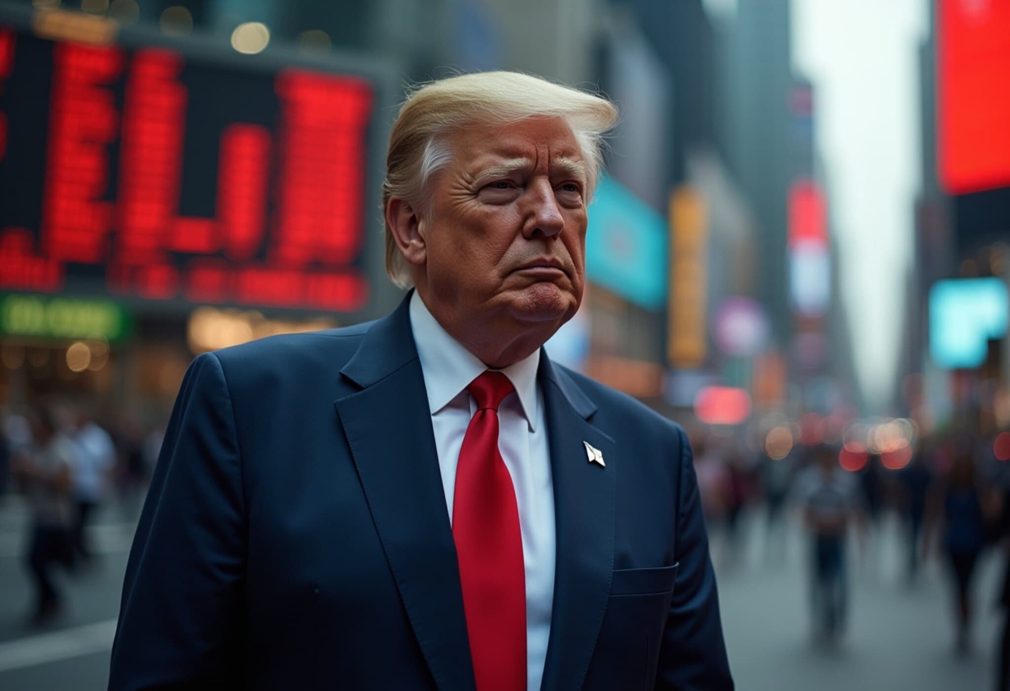 Sensex Falls Over 500 Points as US Imposes 25% Tariffs on Indian Imports Sensex Falls Over 500 Points as US Imposes 25% Tariffs on Indian Imports