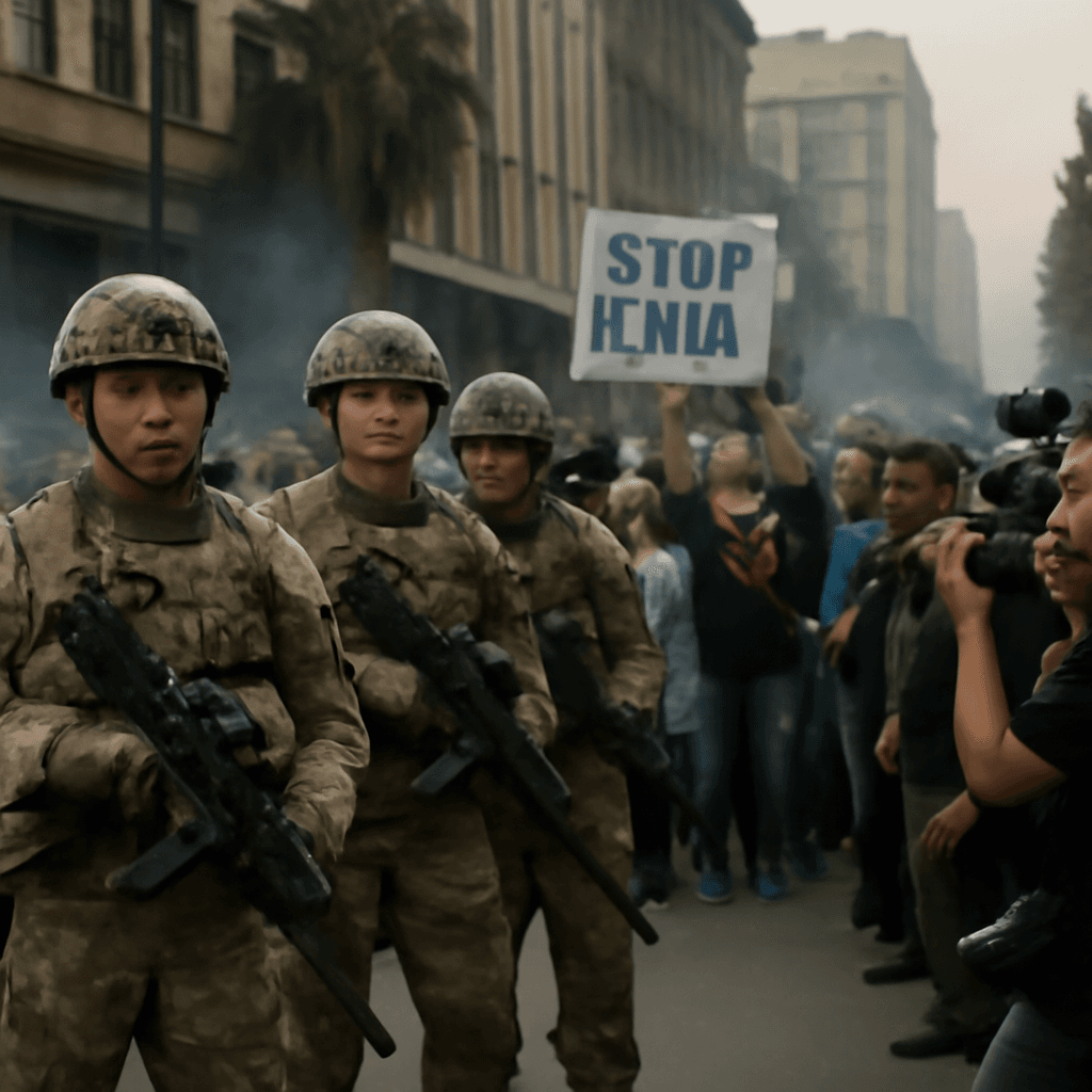 Los Angeles Erupts as Federal Troops Deploy Amid Immigration Raids Los Angeles Erupts as Federal Troops Deploy Amid Immigration Raids