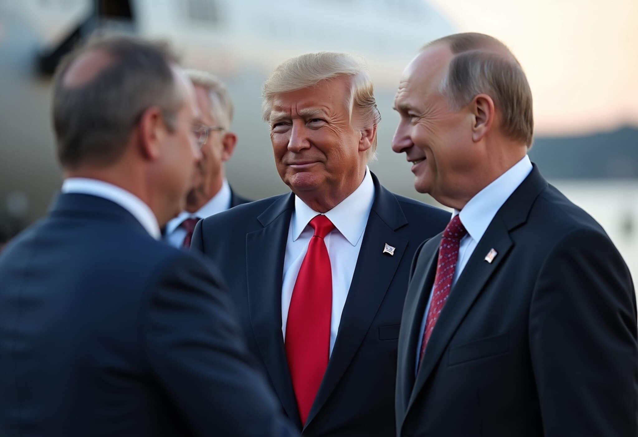 Trump Highlights 'High Stakes' Ahead of Historic Meeting with Putin in Alaska Trump Highlights 'High Stakes' Ahead of Historic Meeting with Putin in Alaska