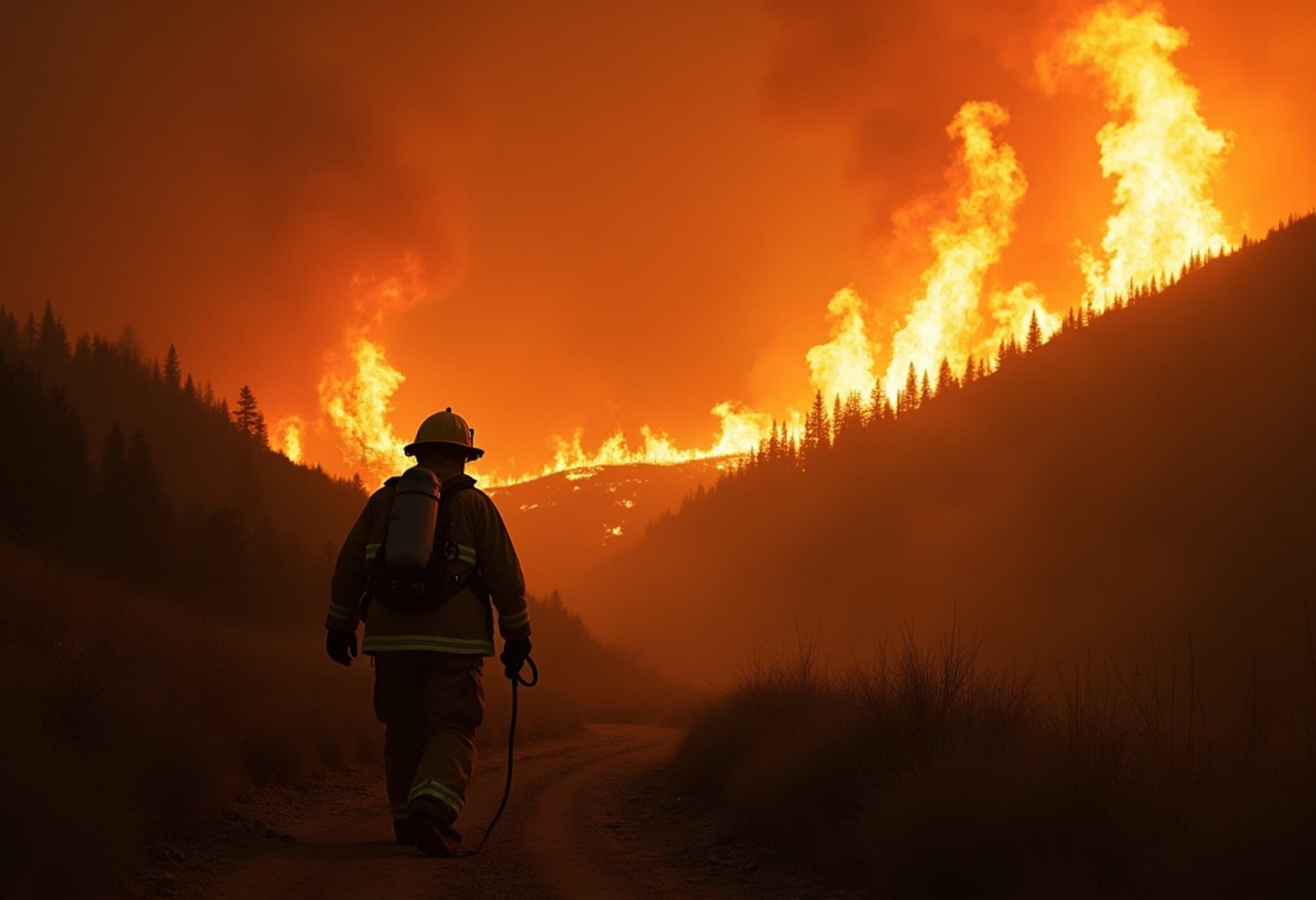 US Firefighters Face Rising Cancer Risks Amid Wildfires and Climate Denial US Firefighters Face Rising Cancer Risks Amid Wildfires and Climate Denial
