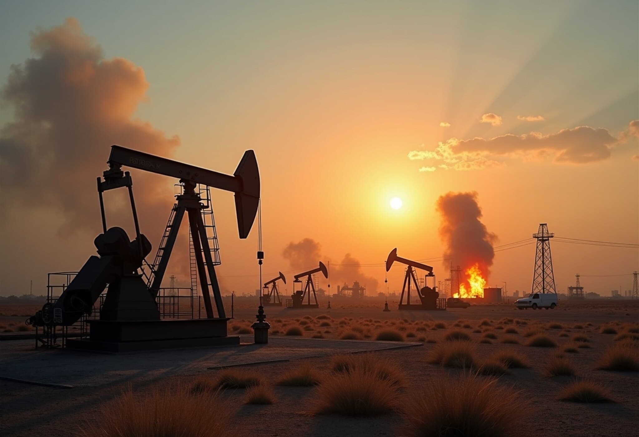 Oil Prices Surge Over 3% After Israeli Attacks on Iran’s Energy Facilities Oil Prices Surge Over 3% After Israeli Attacks on Iran’s Energy Facilities