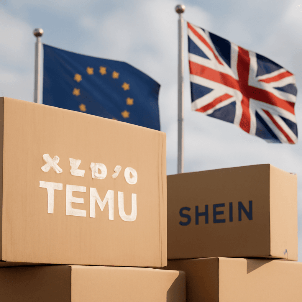Temu and Shein Shift Focus to Europe Amid U.S. Tariff Pressures Temu and Shein Shift Focus to Europe Amid U.S. Tariff Pressures
