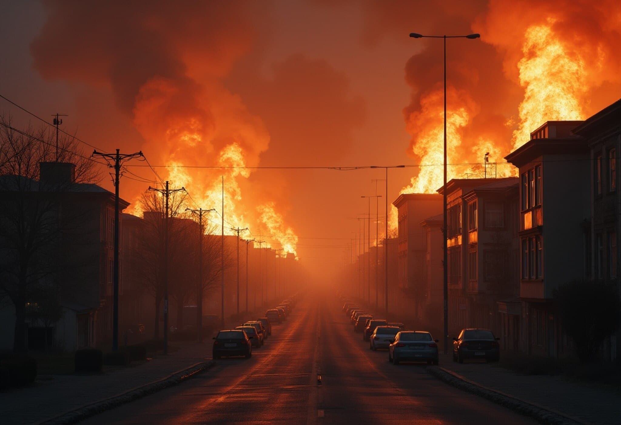 Russia Strikes Kyiv with Drones and Missiles, Killing One and Sparking Fires Russia Strikes Kyiv with Drones and Missiles, Killing One and Sparking Fires