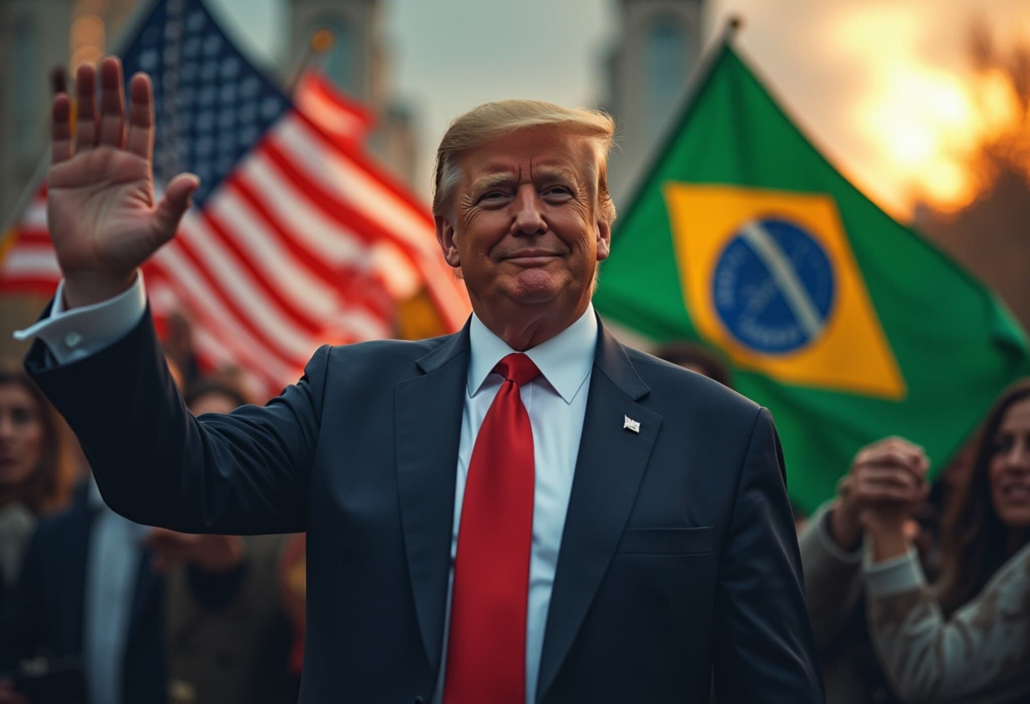 U.S.-Brazil Trade Tensions Escalate as Trump Targets Bolsonaro Allies U.S.-Brazil Trade Tensions Escalate as Trump Targets Bolsonaro Allies