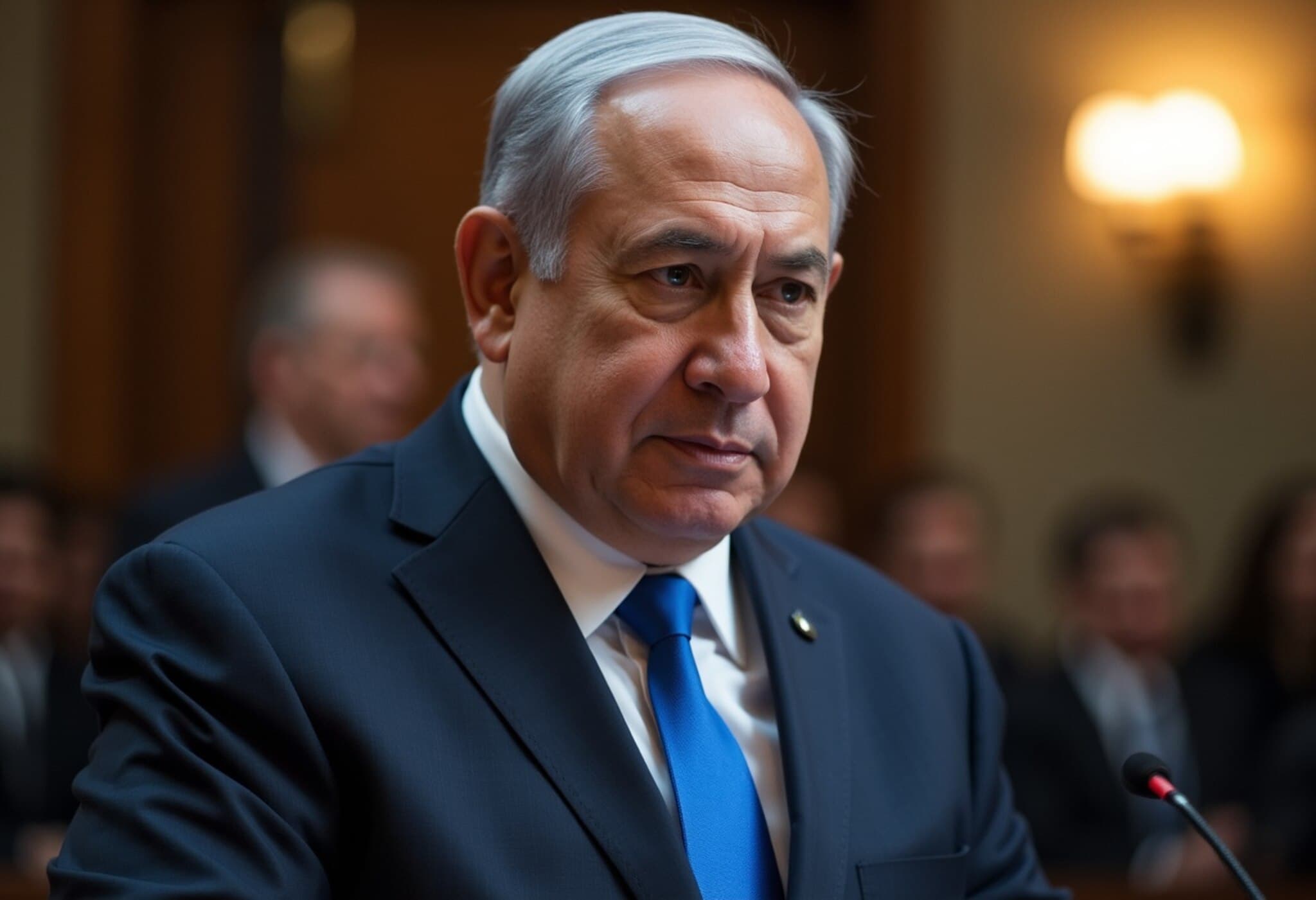Israeli PM Benjamin Netanyahu Battles Food Poisoning, Works From Home Amid Trial Delay Israeli PM Benjamin Netanyahu Battles Food Poisoning, Works From Home Amid Trial Delay