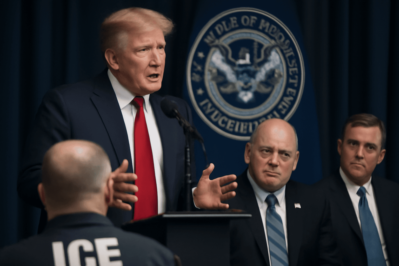 Top Trump Aides Push ICE to Triple Daily Immigrant Arrests to 3,000 Top Trump Aides Push ICE to Triple Daily Immigrant Arrests to 3,000