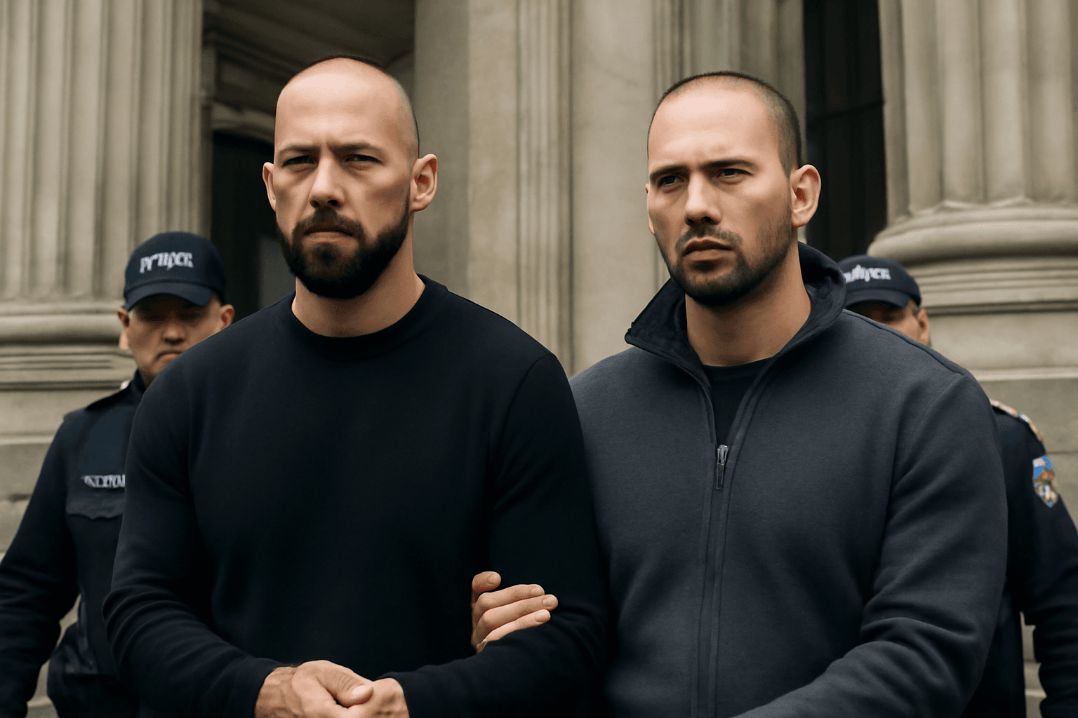 Andrew Tate and Brother Charged with Rape and Human Trafficking in UK Andrew Tate and Brother Charged with Rape and Human Trafficking in UK