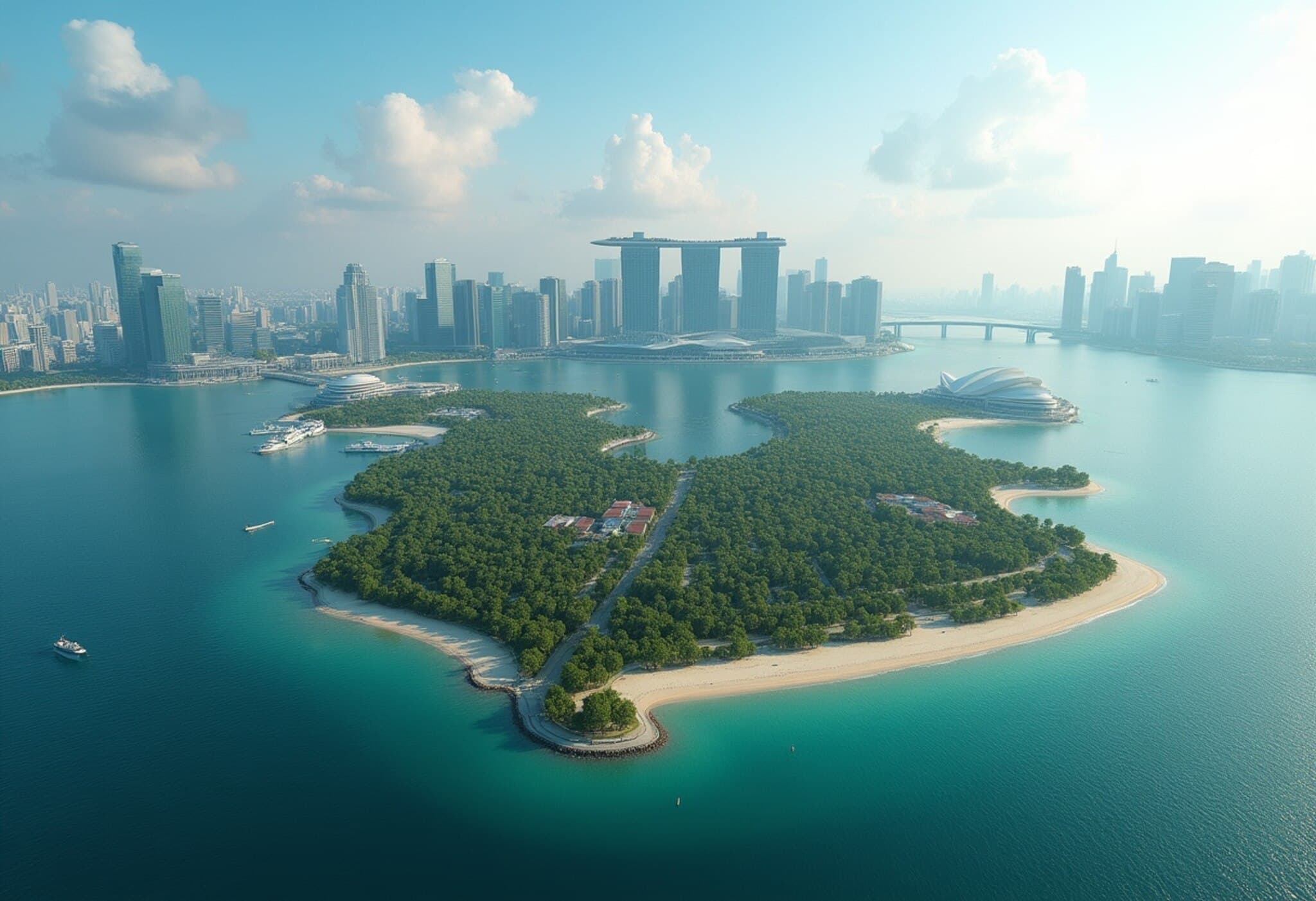 Singapore’s Ambitious ‘Long Island’ Project to Combat Rising Sea Levels Singapore’s Ambitious ‘Long Island’ Project to Combat Rising Sea Levels