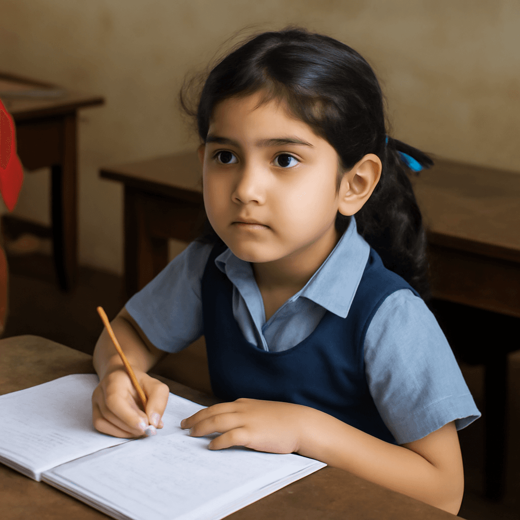 Afghan Girl Begins First Grade at Kottayam Government School Afghan Girl Begins First Grade at Kottayam Government School