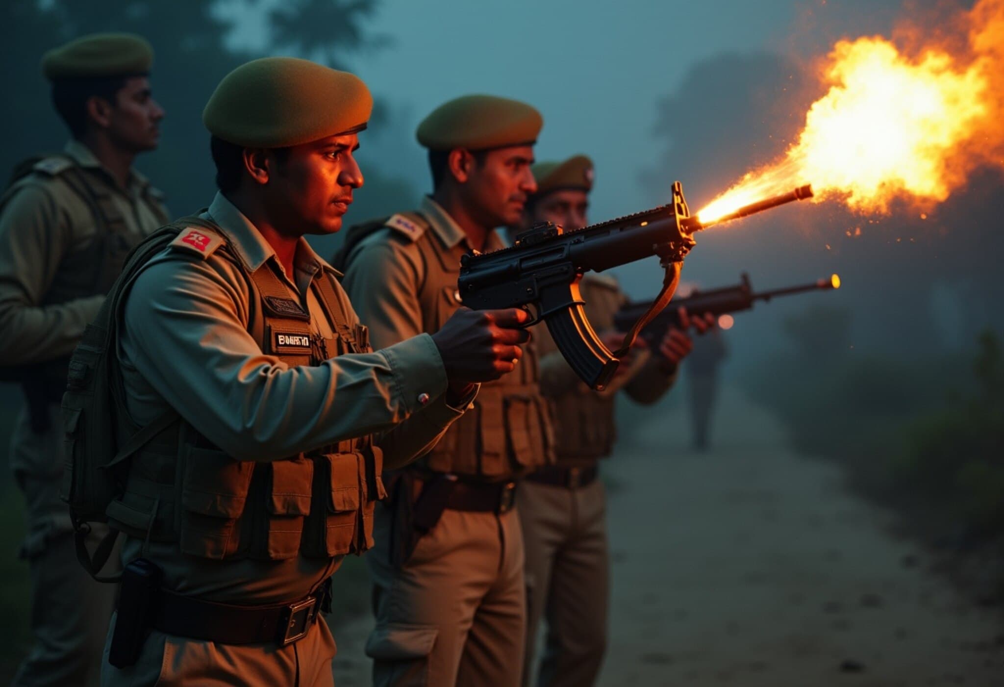 Bangladeshi Smugglers Attack BSF Patrol; 2 Arrested with Drugs at West Bengal Border Bangladeshi Smugglers Attack BSF Patrol; 2 Arrested with Drugs at West Bengal Border