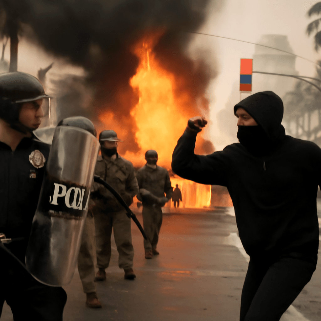 Trump Orders Arrests of Masked Protesters Amid Los Angeles Unrest Trump Orders Arrests of Masked Protesters Amid Los Angeles Unrest