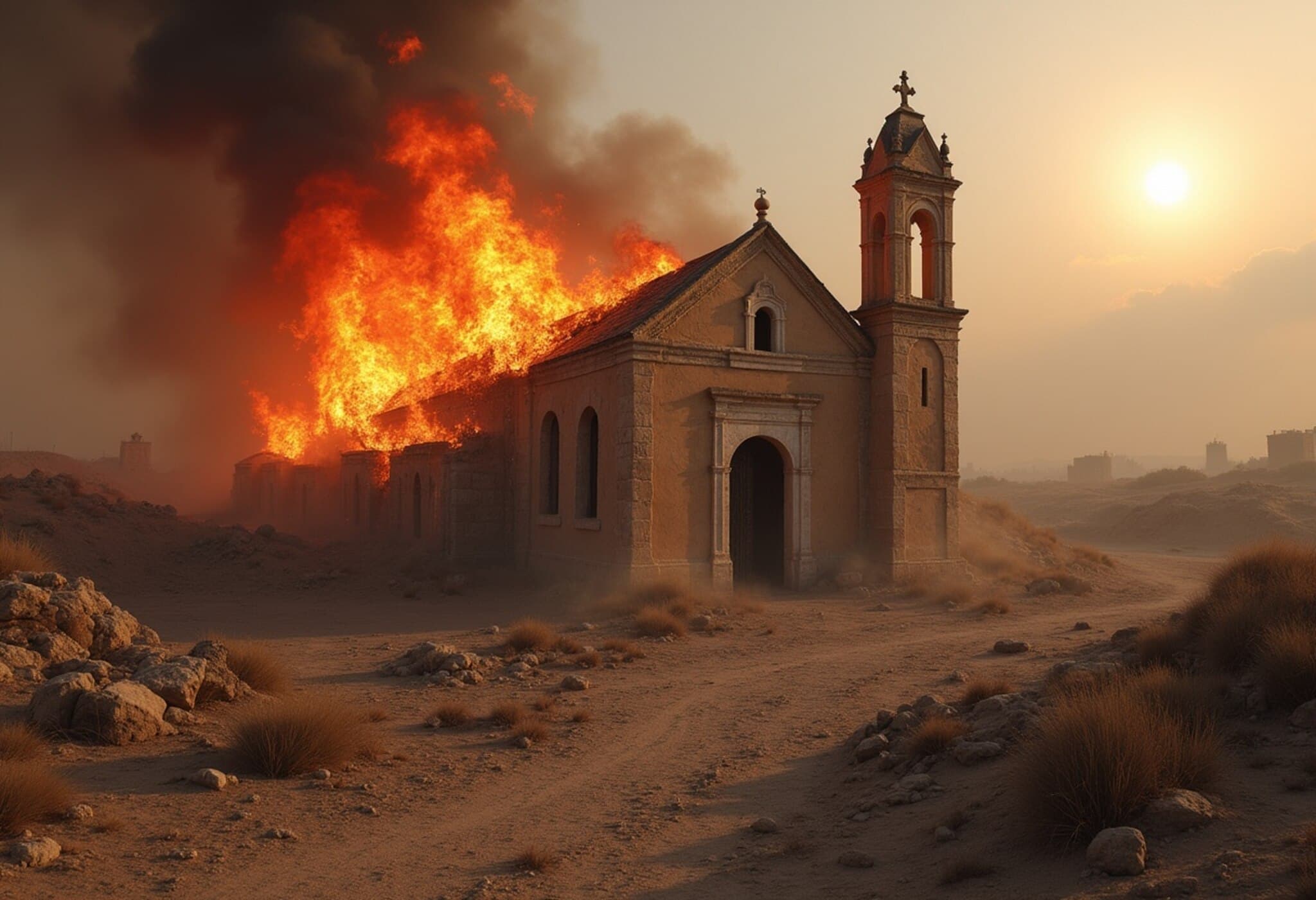 US Ambassador Condemns Settler Attack on Palestinian Church as ‘Act of Terror’ US Ambassador Condemns Settler Attack on Palestinian Church as ‘Act of Terror’