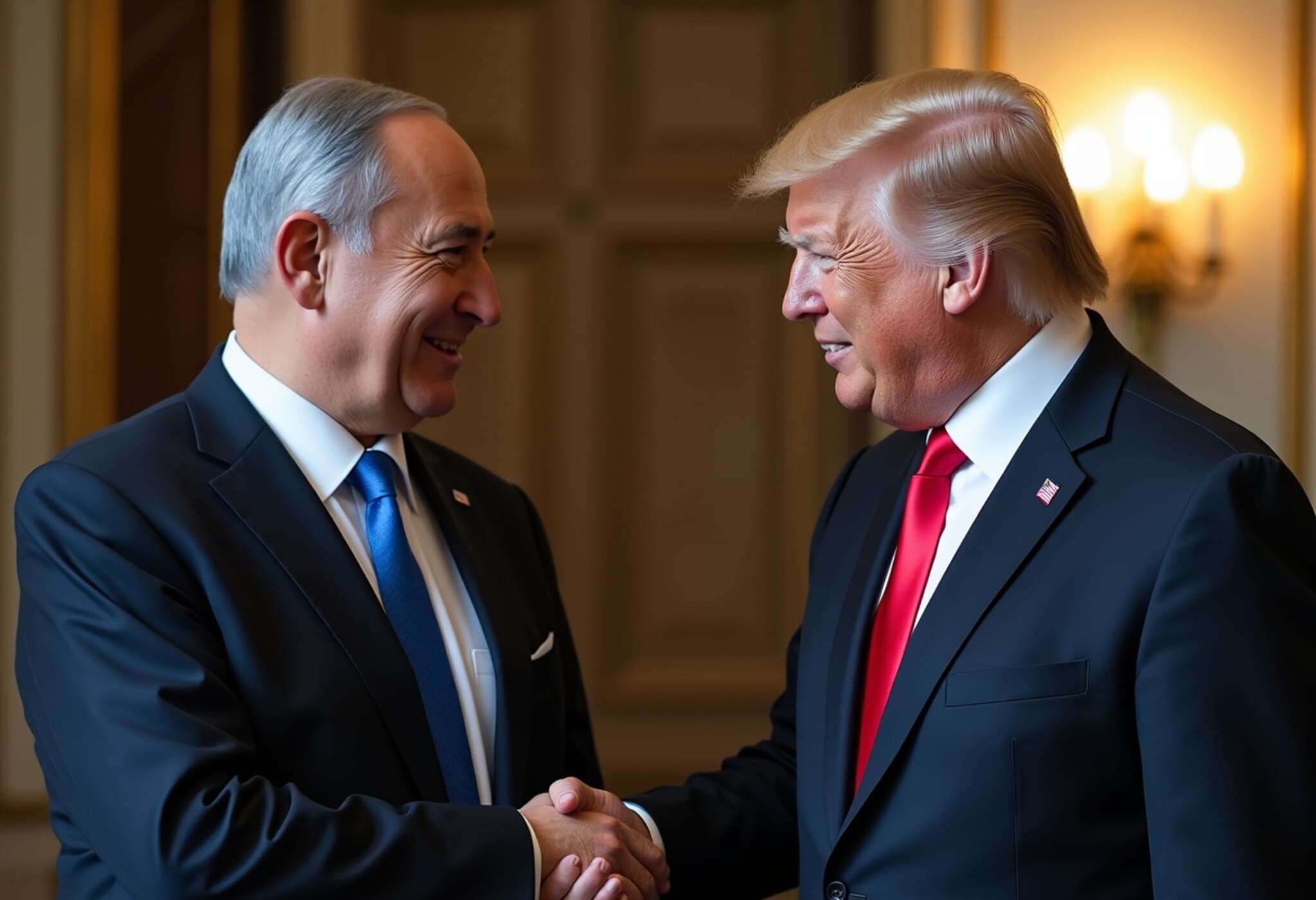 Netanyahu Meets Trump Twice, Focuses on Hostage Release and Middle East Peace Netanyahu Meets Trump Twice, Focuses on Hostage Release and Middle East Peace