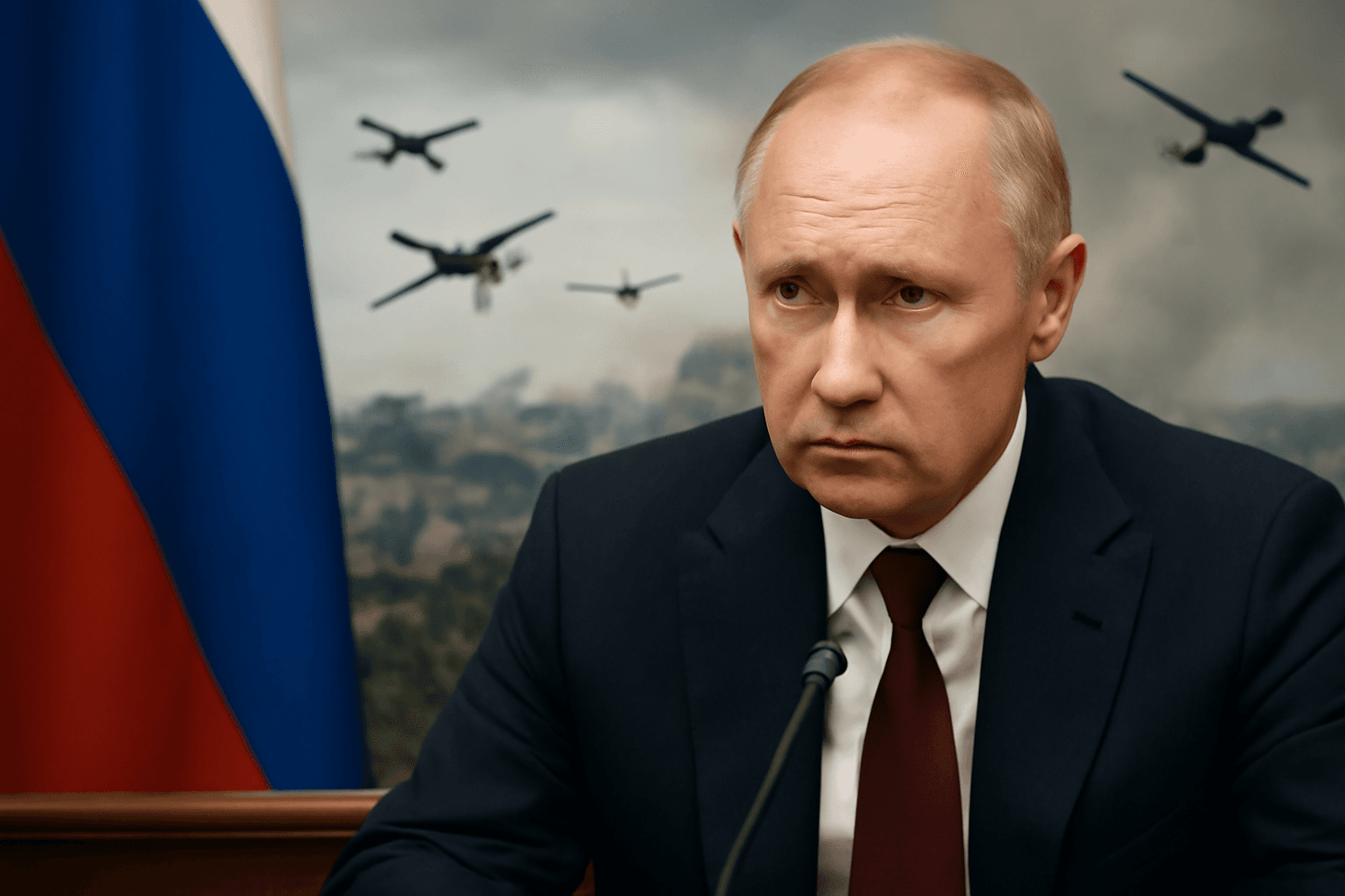 Kremlin Defends Putin After Trump's Criticism Over Drone Strikes Kremlin Defends Putin After Trump's Criticism Over Drone Strikes
