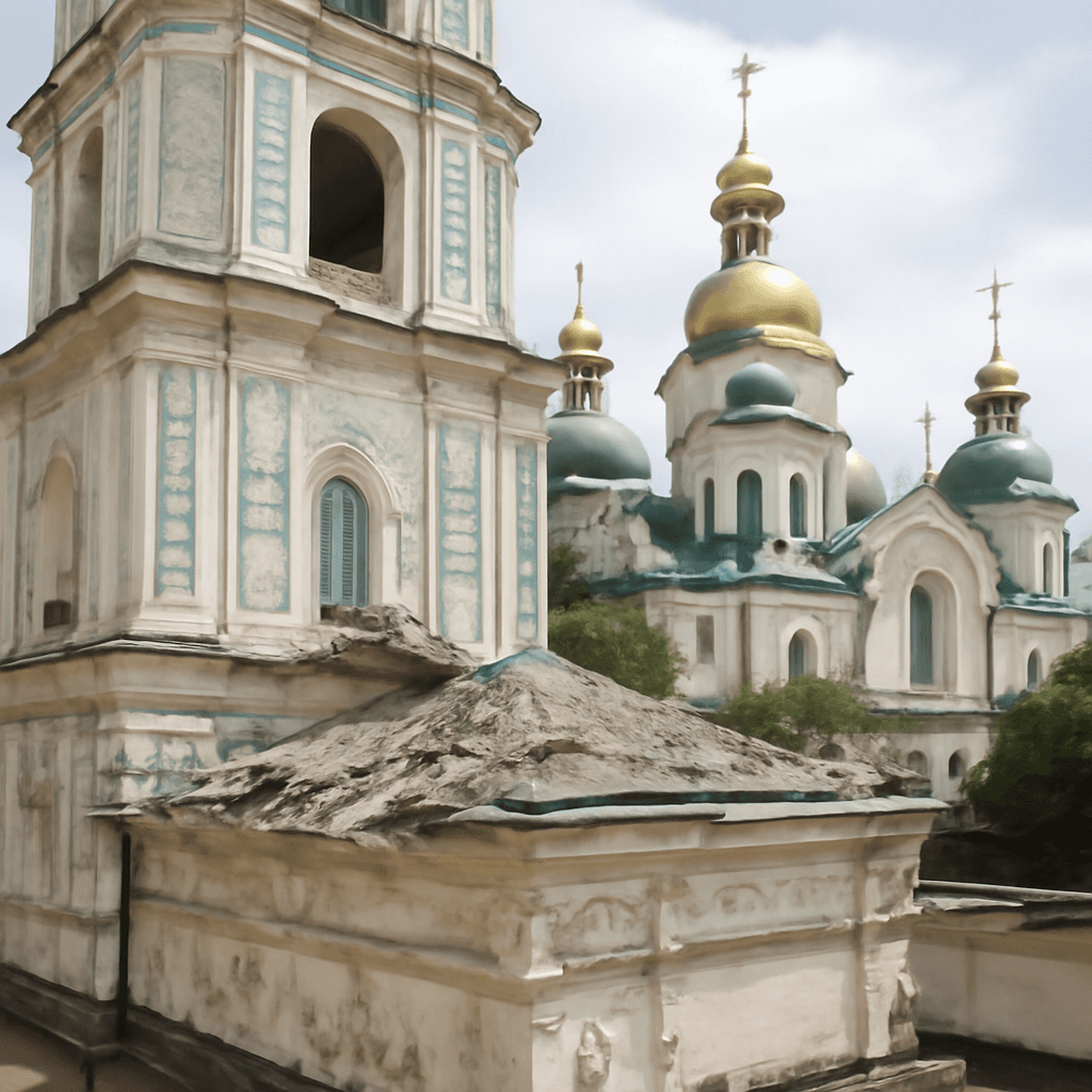 Russian Attack Damages Kyiv’s Historic Saint Sophia Cathedral Russian Attack Damages Kyiv’s Historic Saint Sophia Cathedral