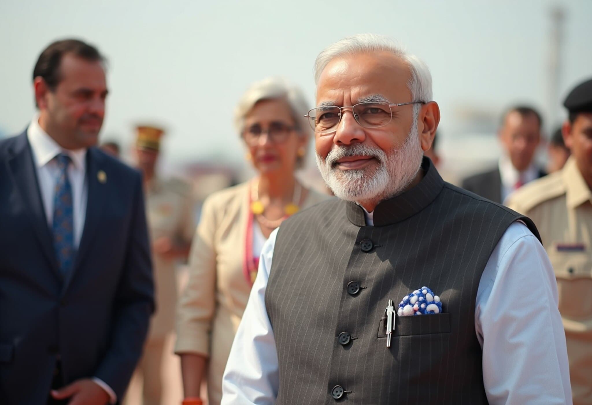 PM Modi Embarks on Historic First Visit to Cyprus, Receives Warm Reception PM Modi Embarks on Historic First Visit to Cyprus, Receives Warm Reception